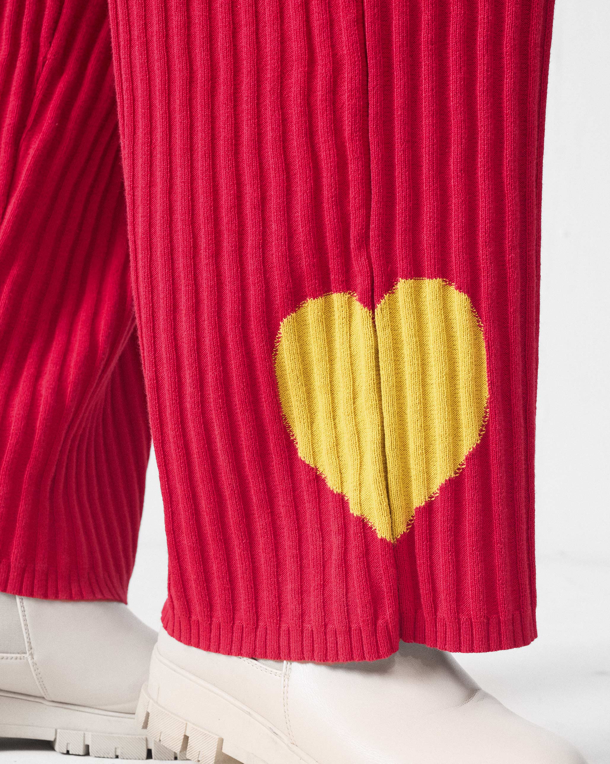 Stripey Pants - Red - Image 3