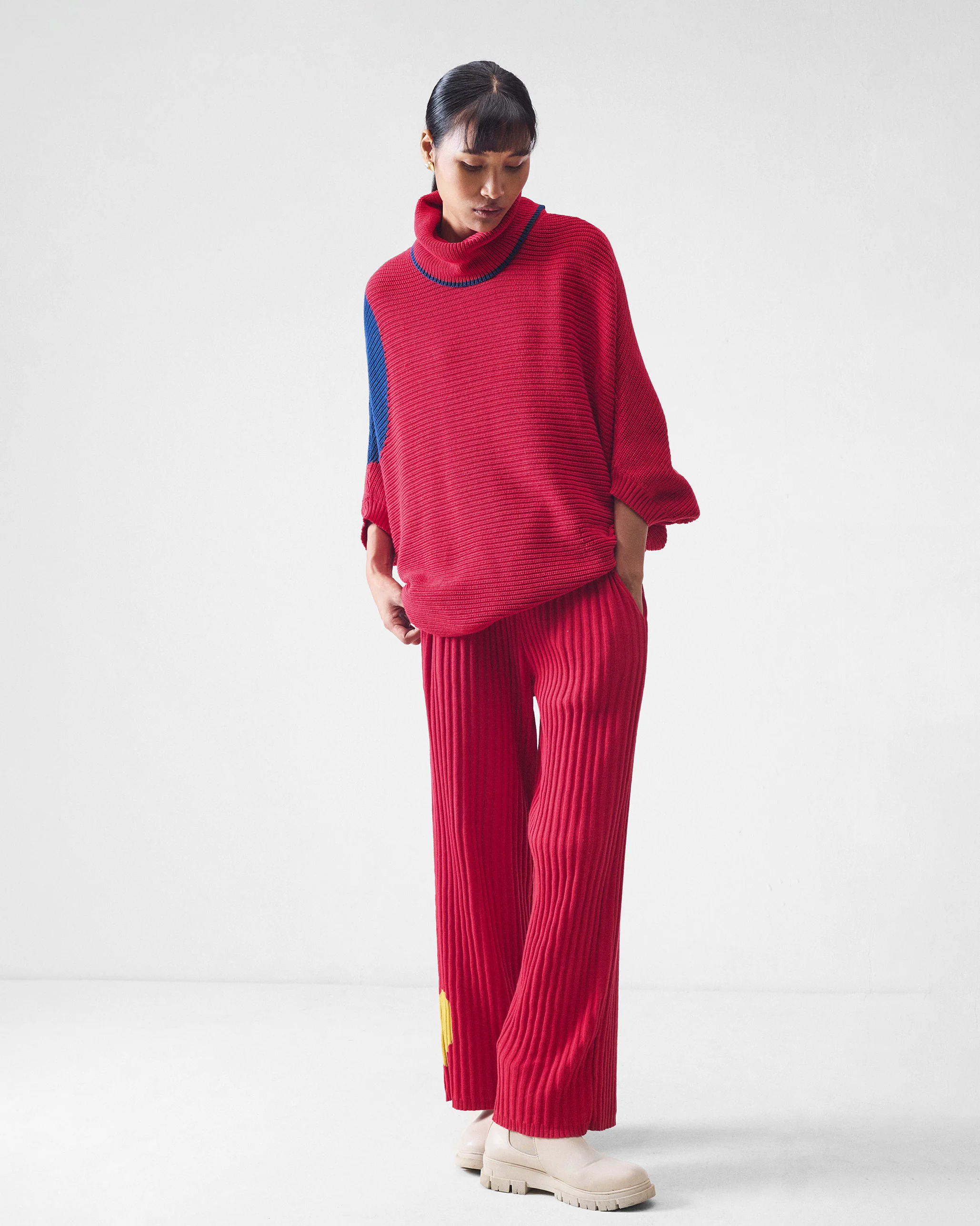 Stripey Pants - Red - Image 7