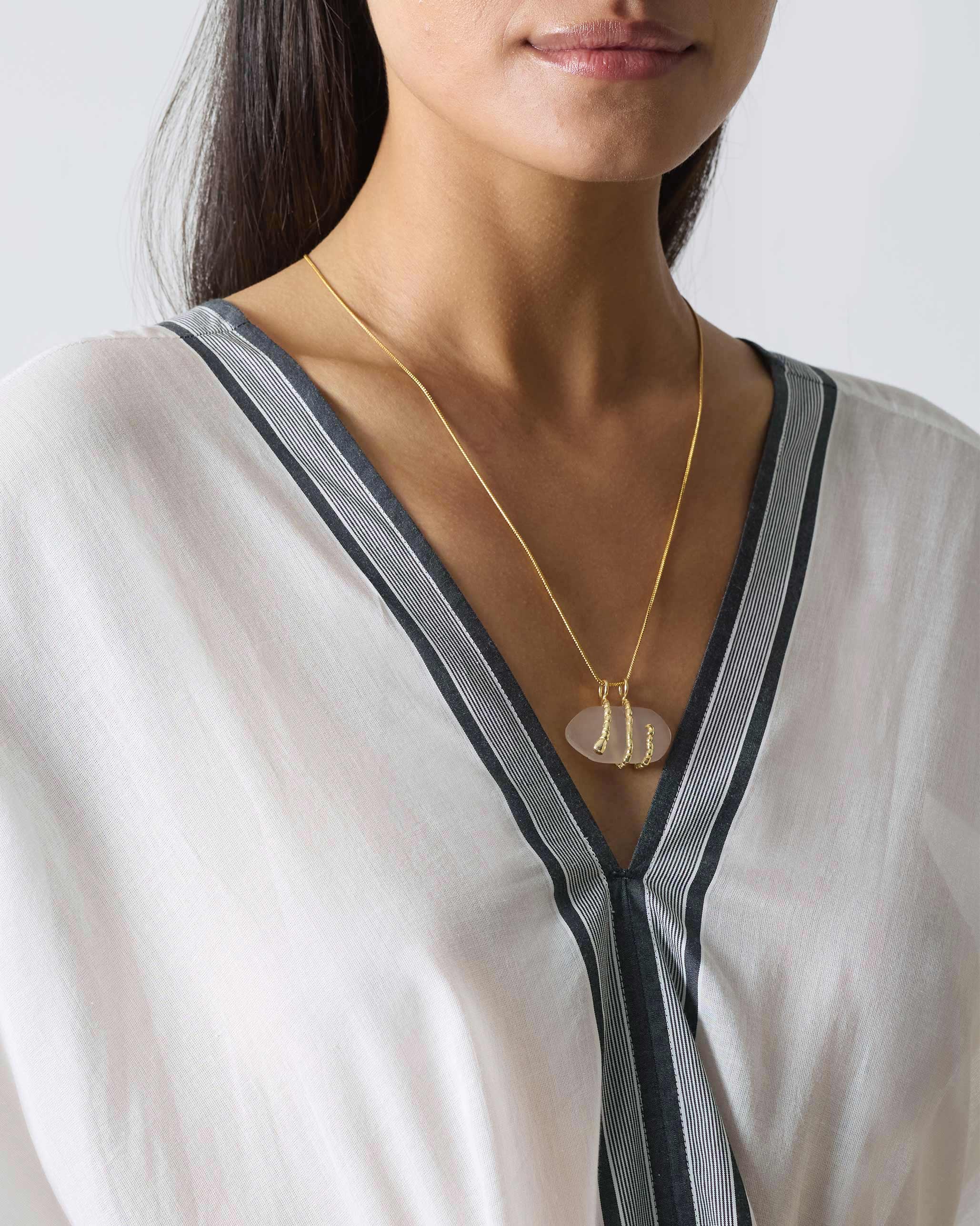 Sugato Kaftan - White - Image 4