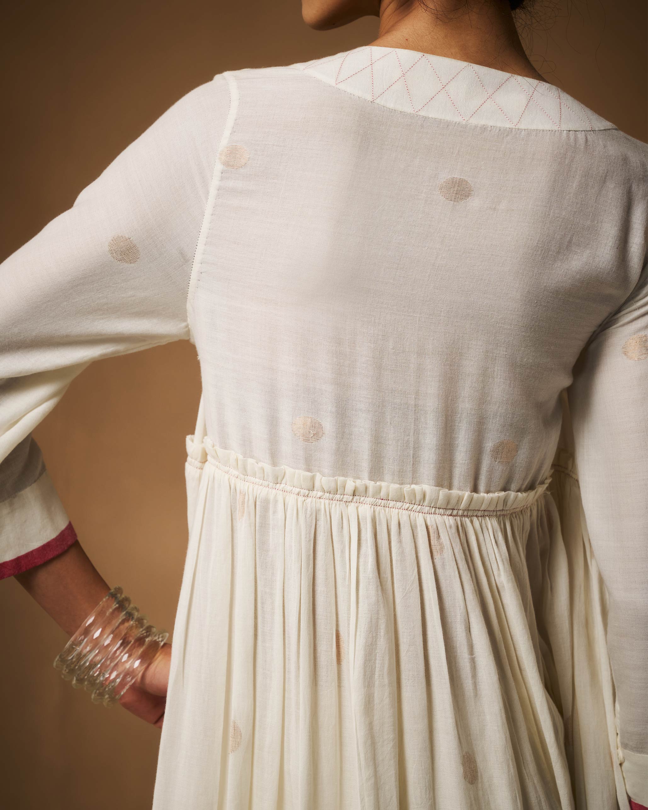 Sukoon Angrakha - Ivory - Image 3