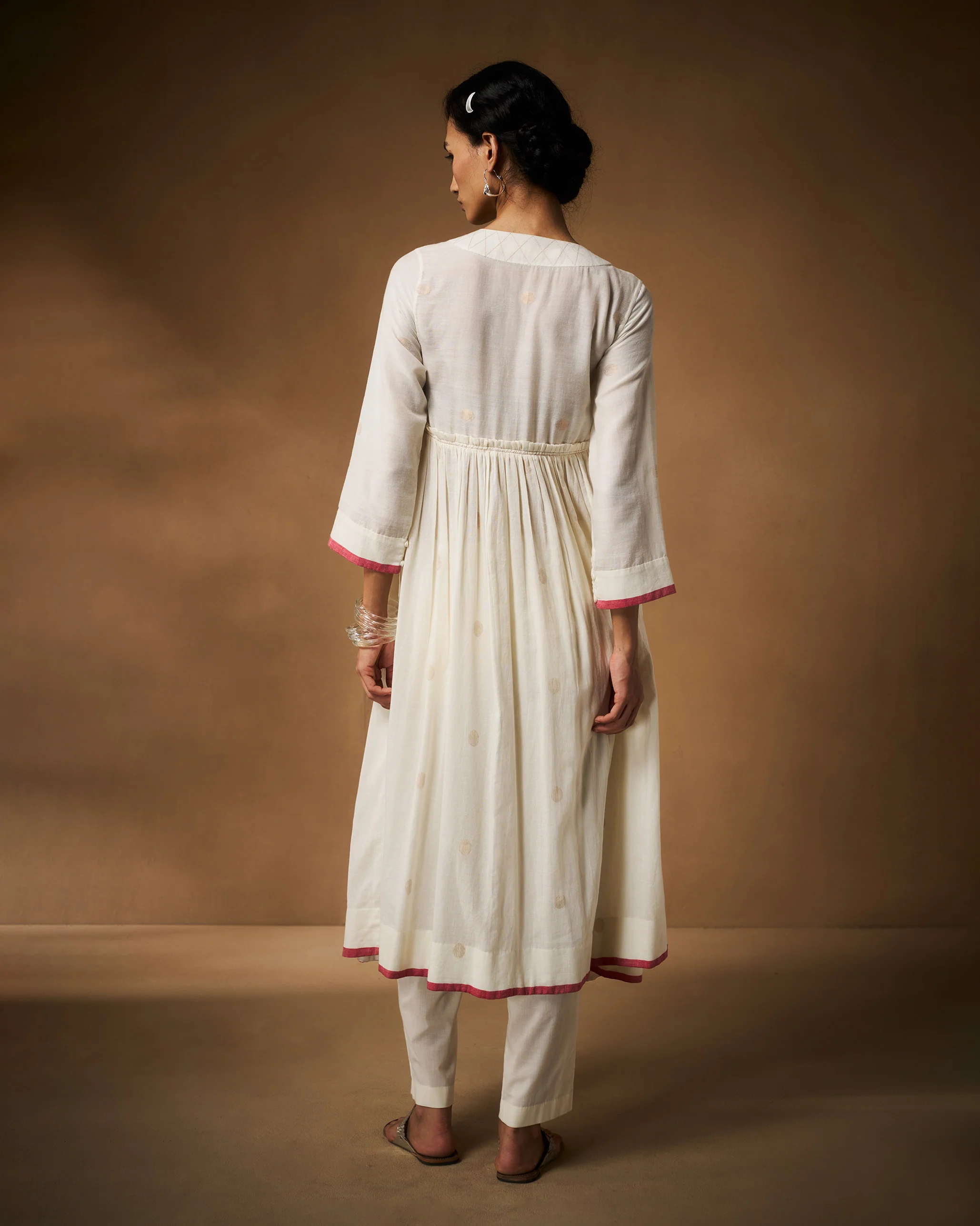 Sukoon Angrakha - Ivory - Image 5