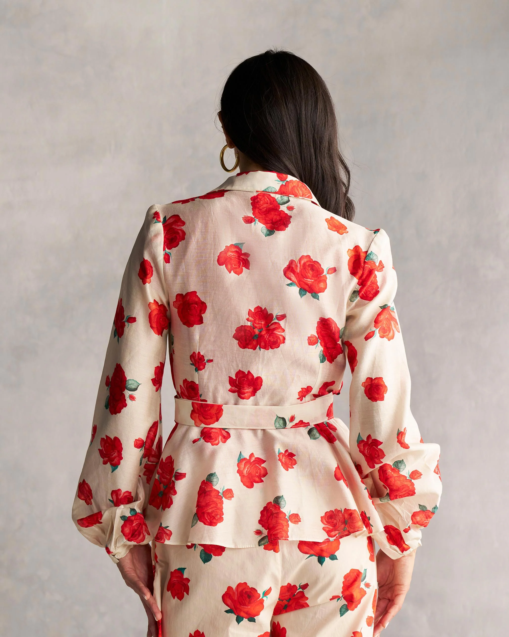 Summer Bloom Overlay - Ivory & Red - Image 3