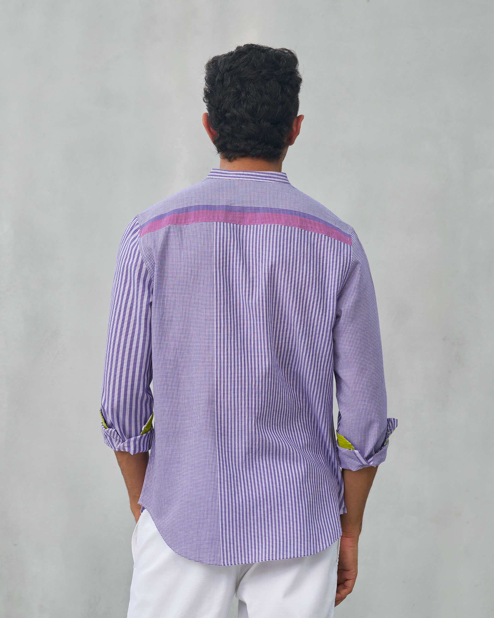 Summer Fridays Pocket Shirt - Purple - Image 3