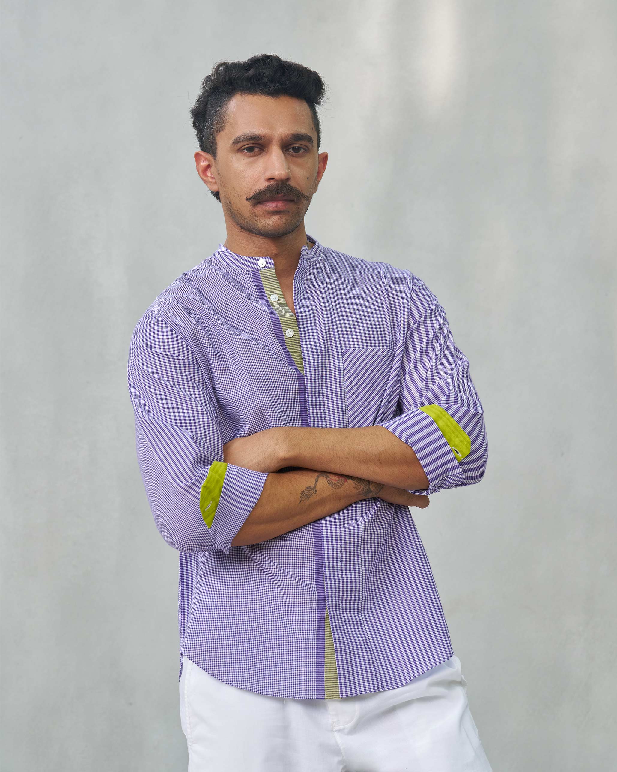 Summer Fridays Pocket Shirt - Purple - Image 4