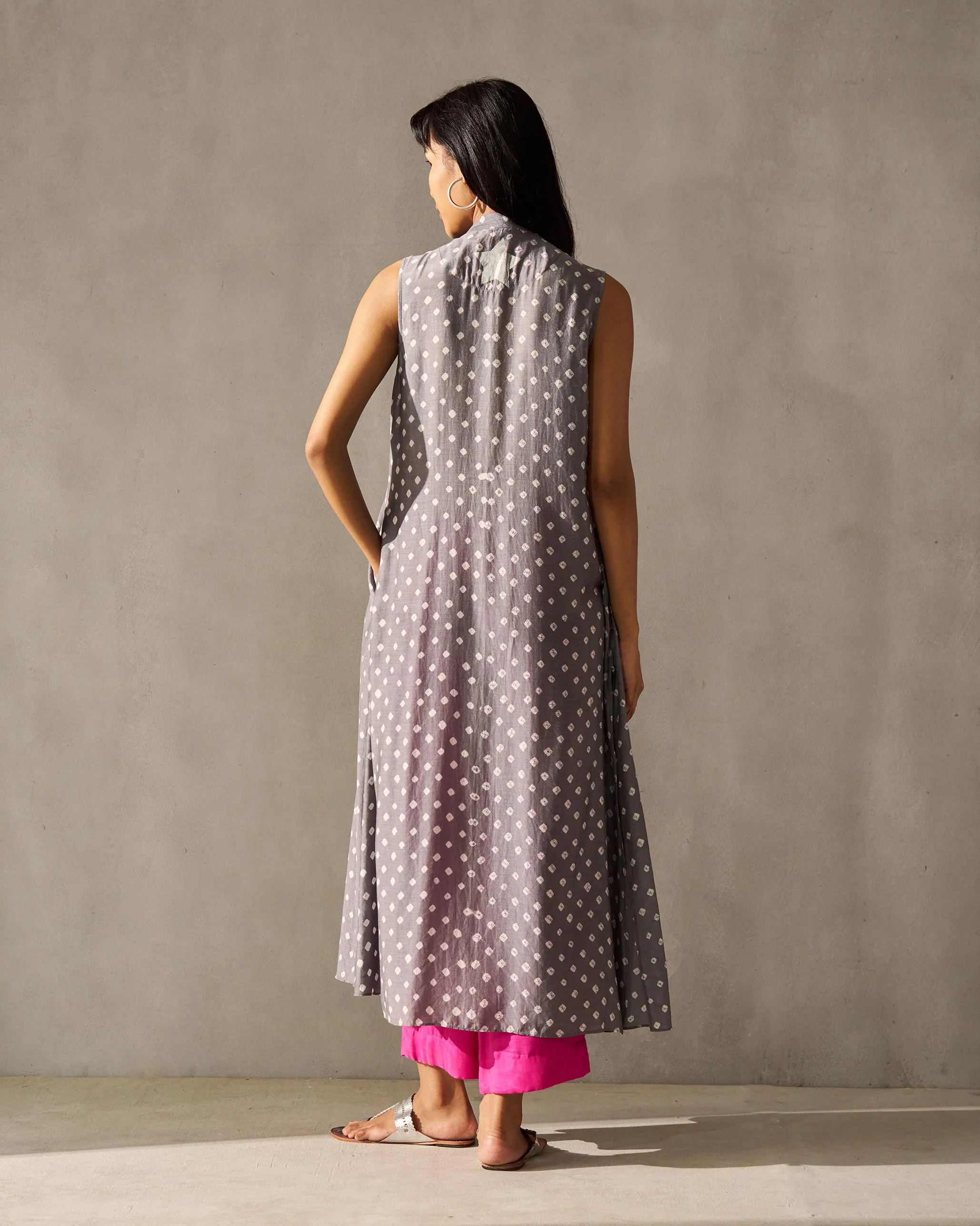 Summer Fun Kurta - Grey - Image 5