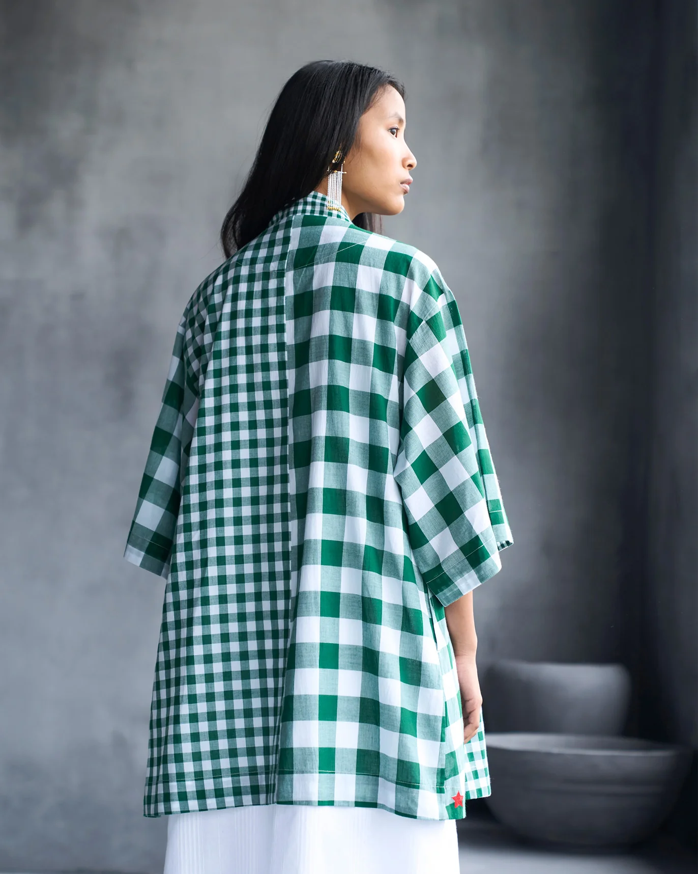 Summer Lovin Jacket - Green & White - Image 3