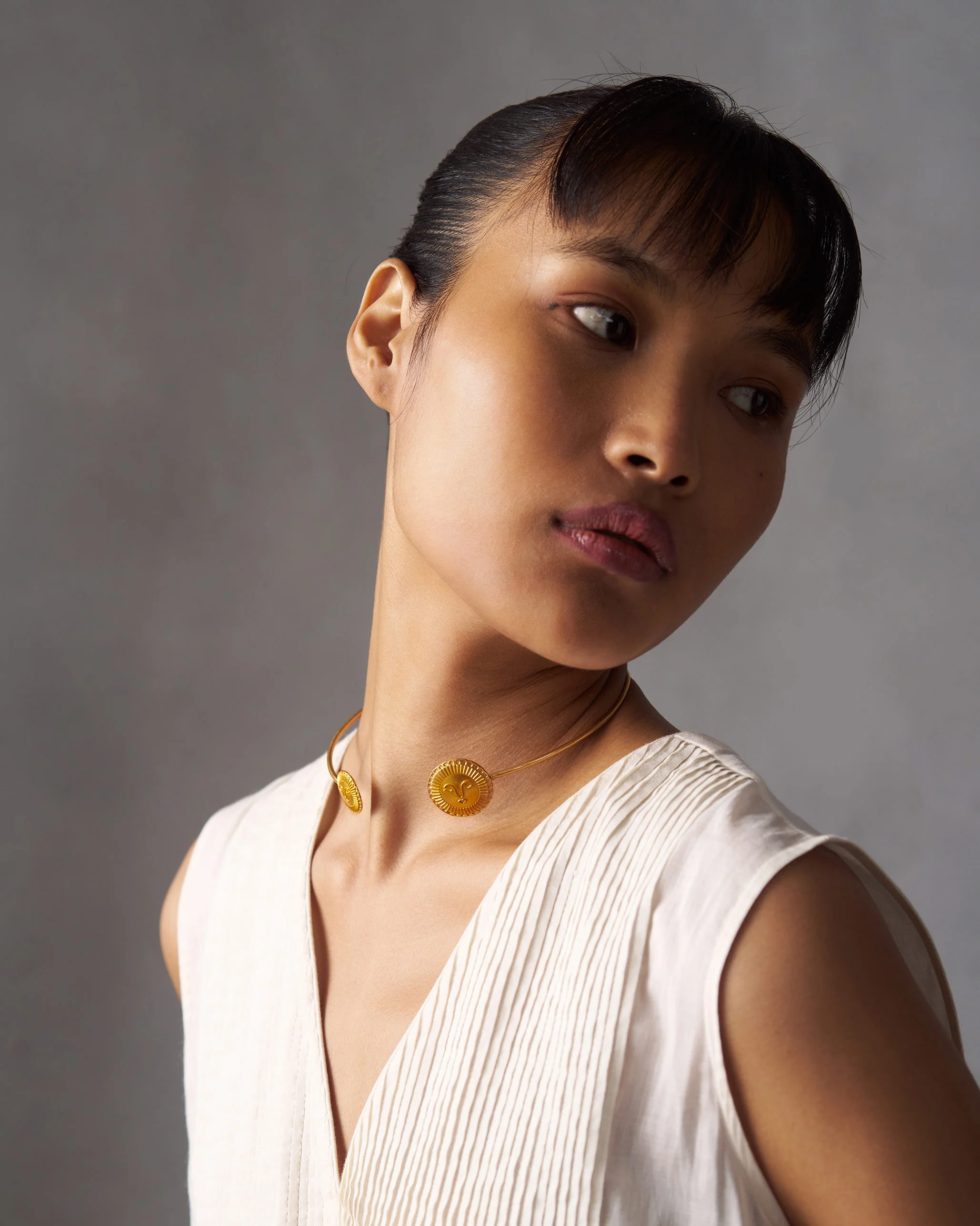 Sunray Choker - Gold - Image 5