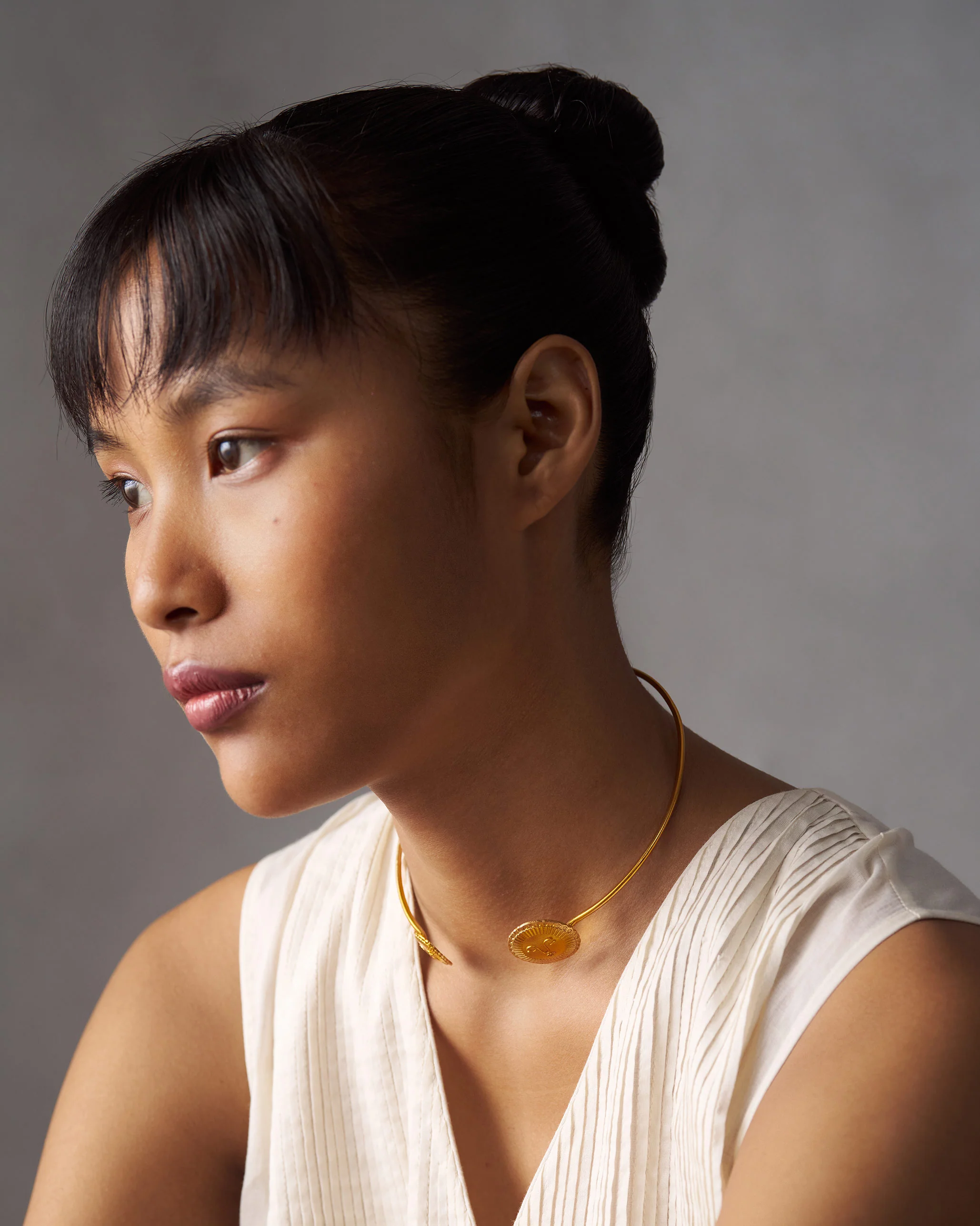 Sunray Choker - Gold - Image 6