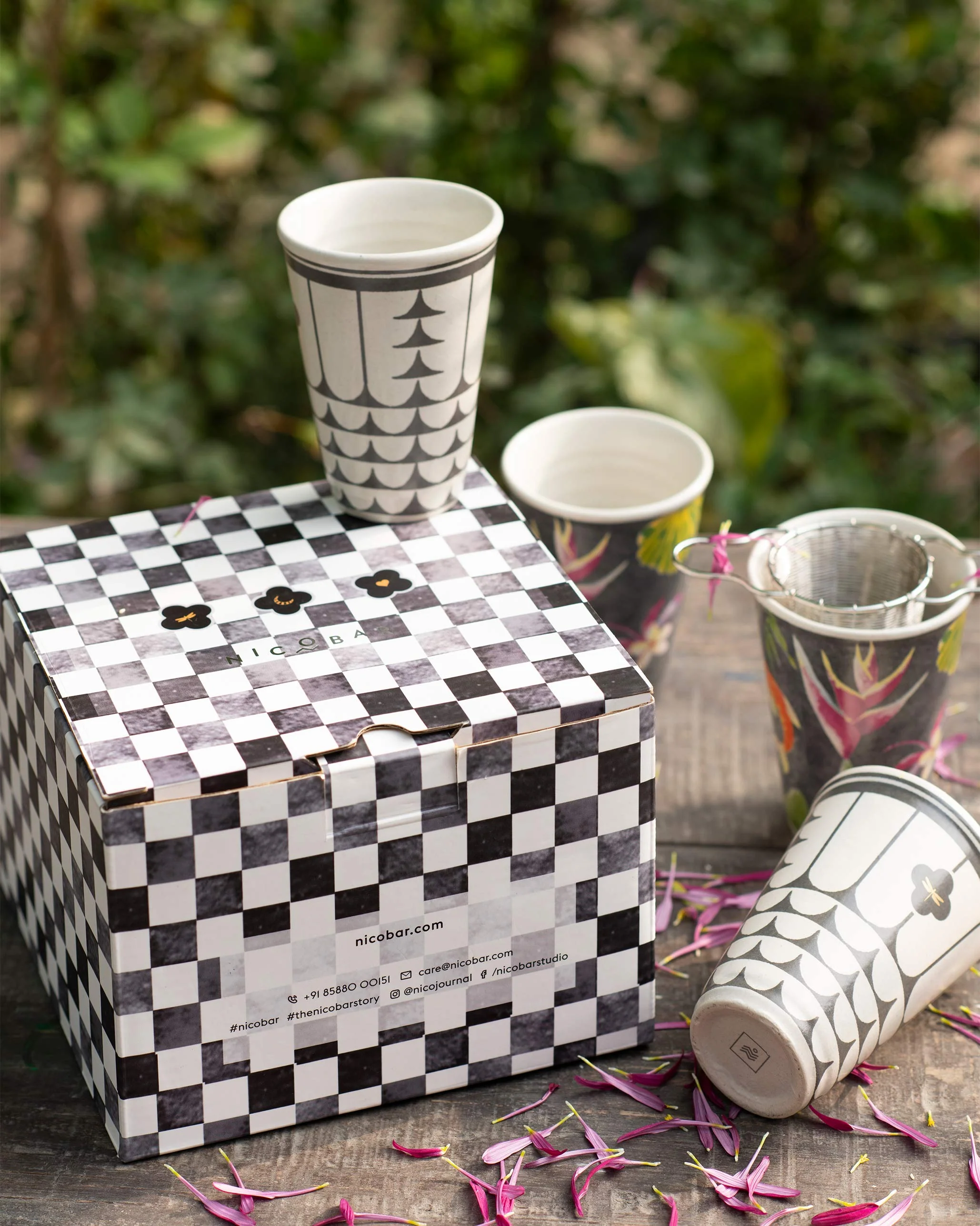 Susegad Kulhar set with Strainer - Image 3