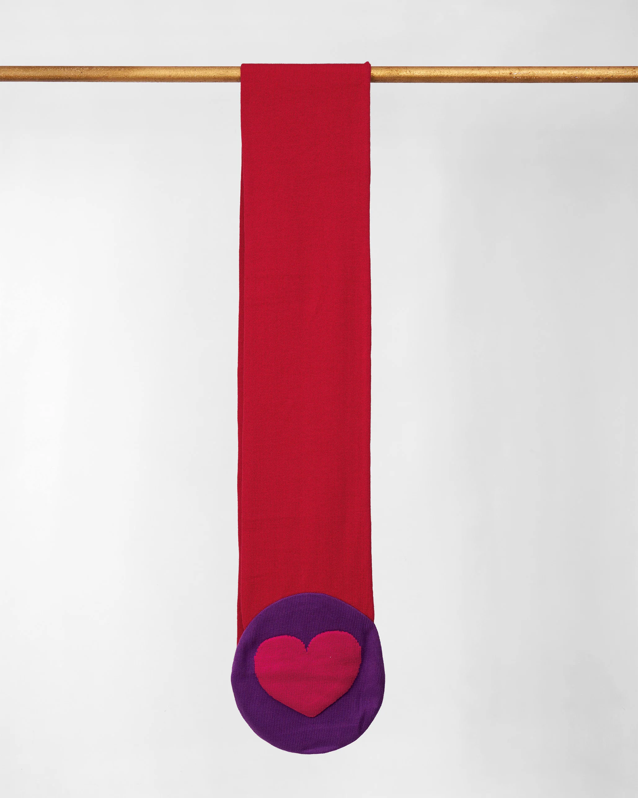 Sway Scarf - Red & Fuchsia - Image 2