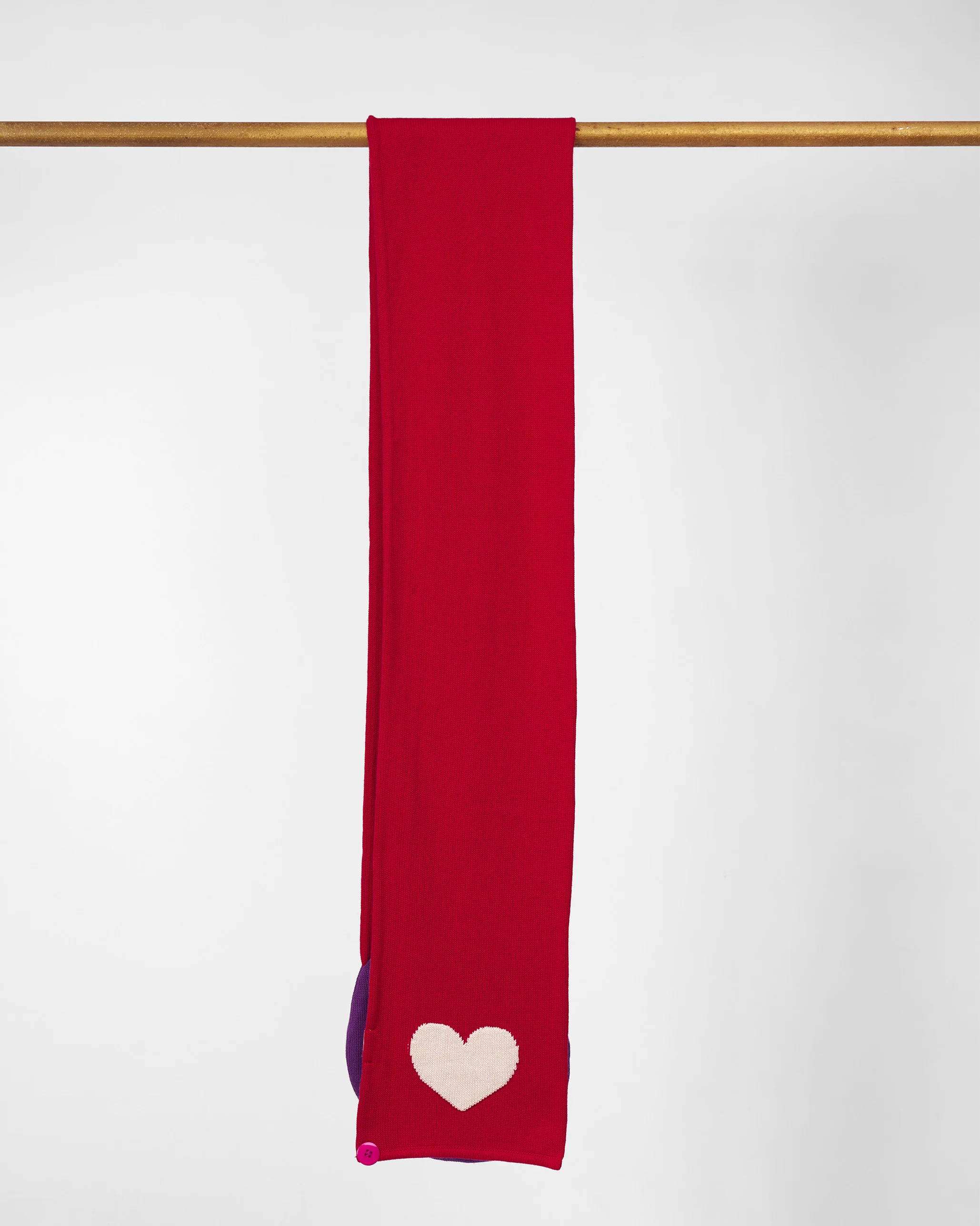 Sway Scarf - Red & Fuchsia - Image 3