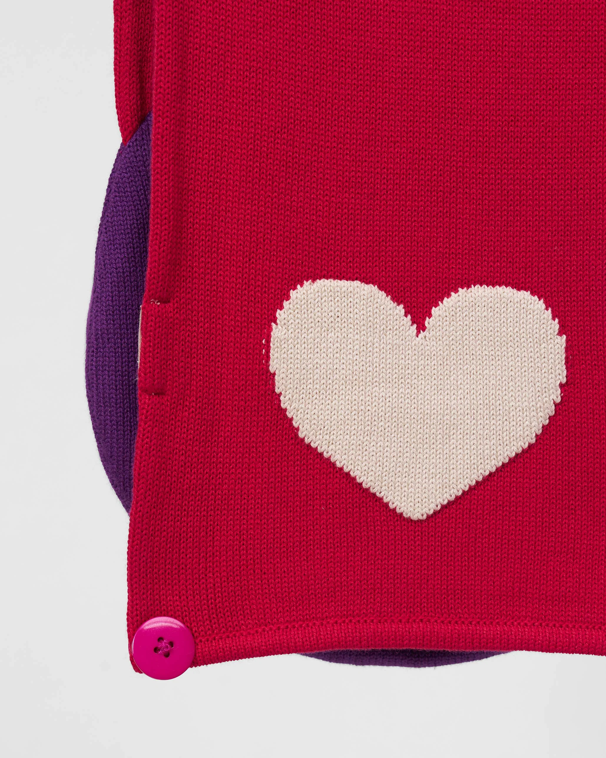 Sway Scarf - Red & Fuchsia - Image 4