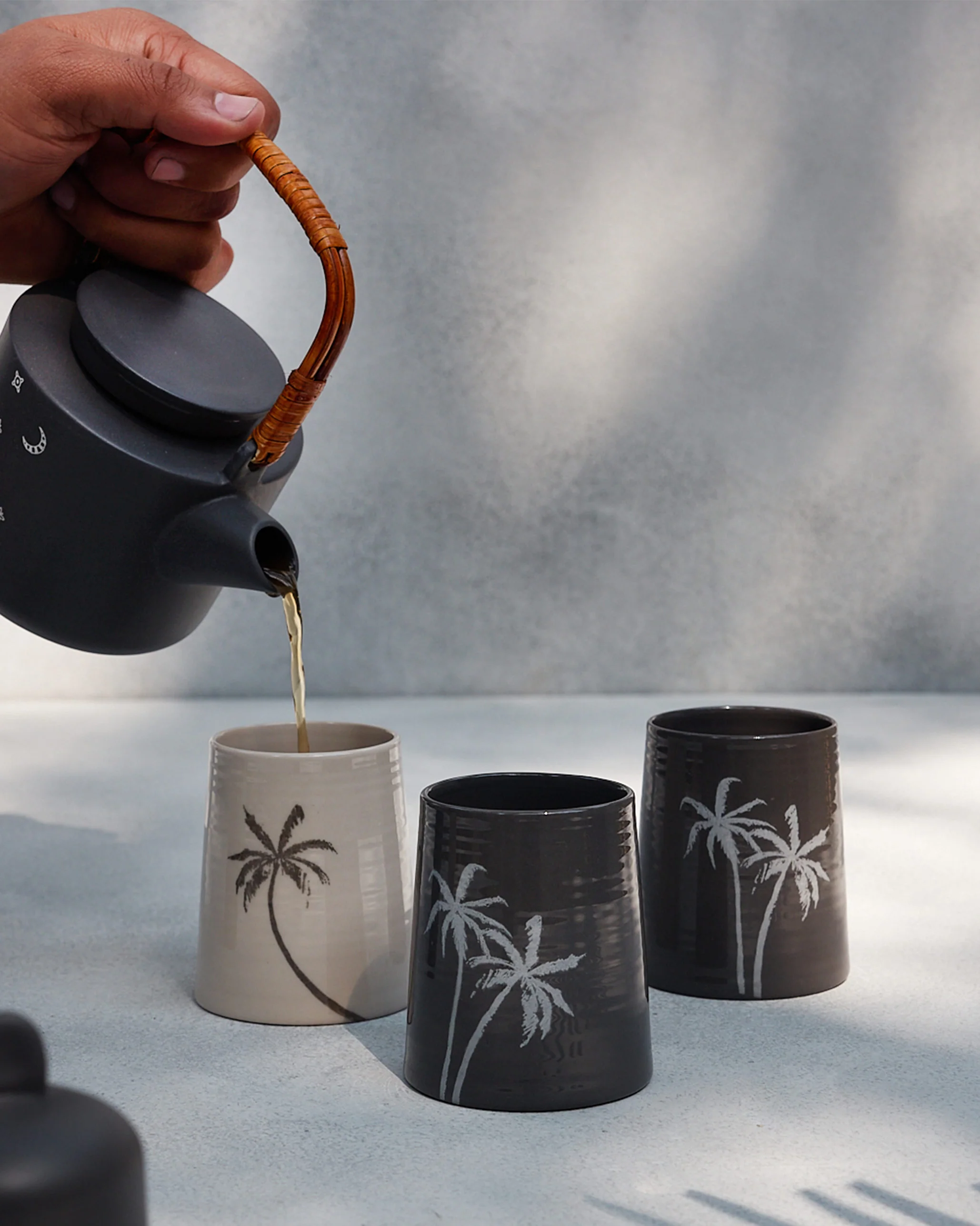 Swaying Palm Kulhars (Set of 4) - Image 4