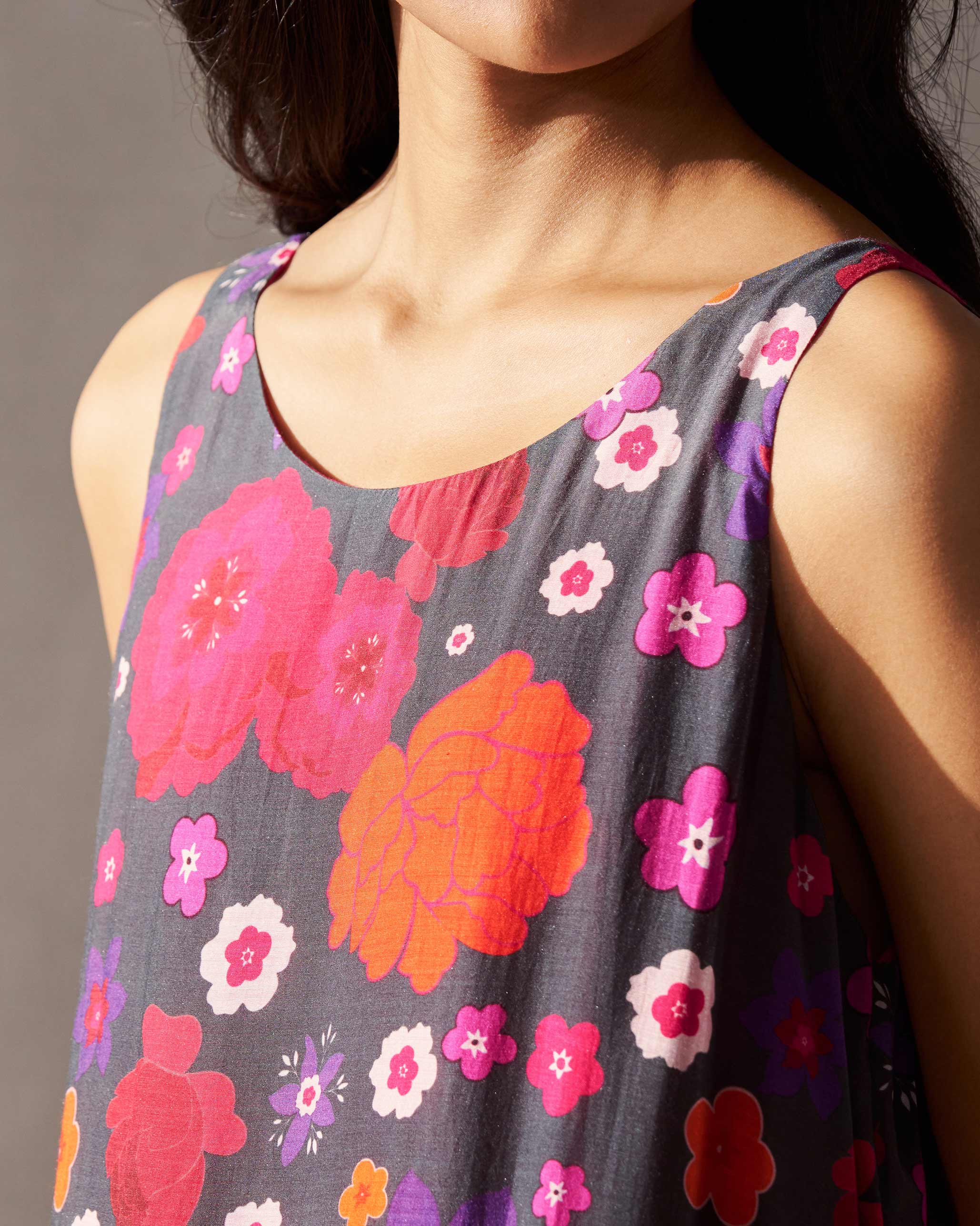 Swing Strappy Dress - Multi Color - Image 2