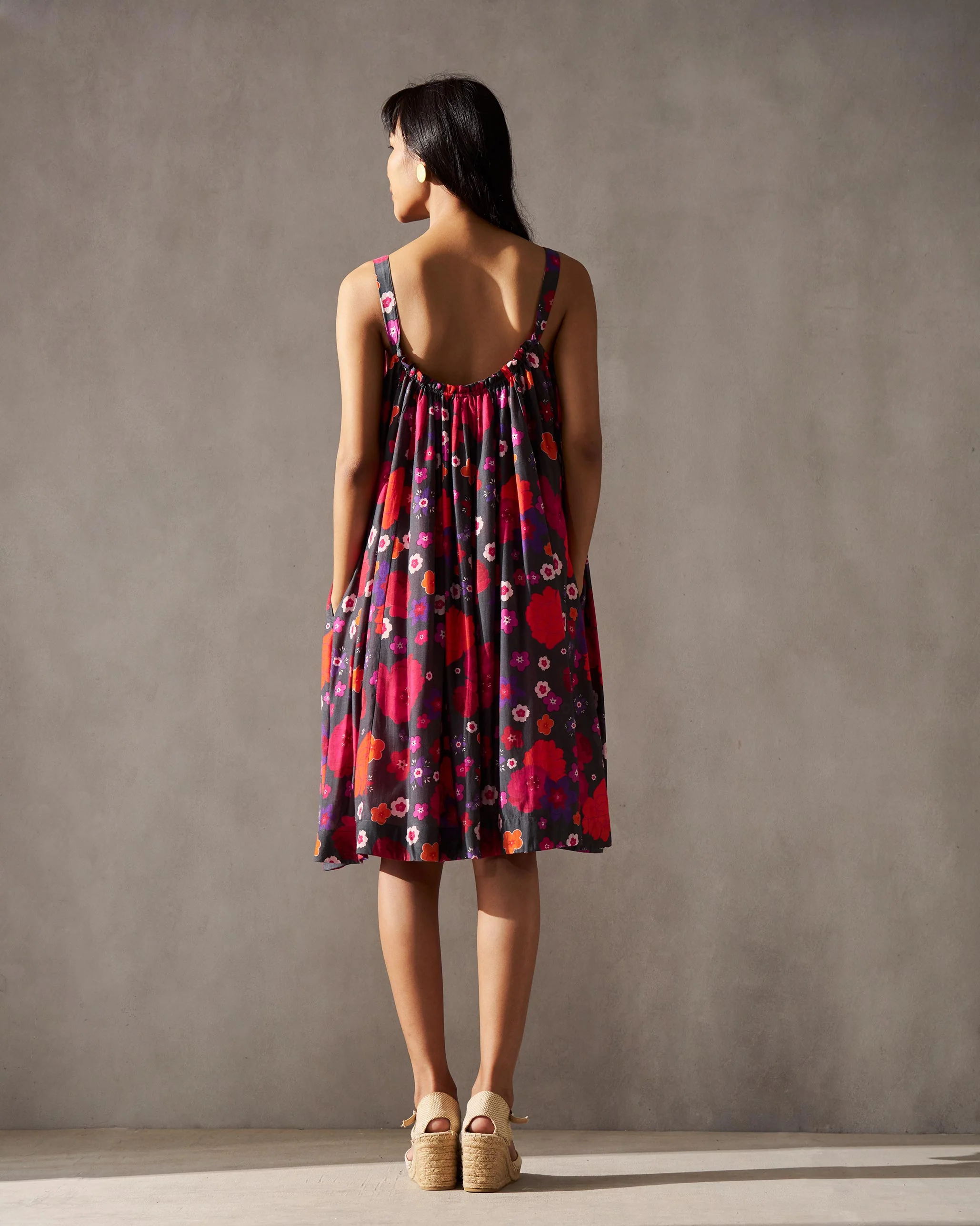 Swing Strappy Dress - Multi Color - Image 4