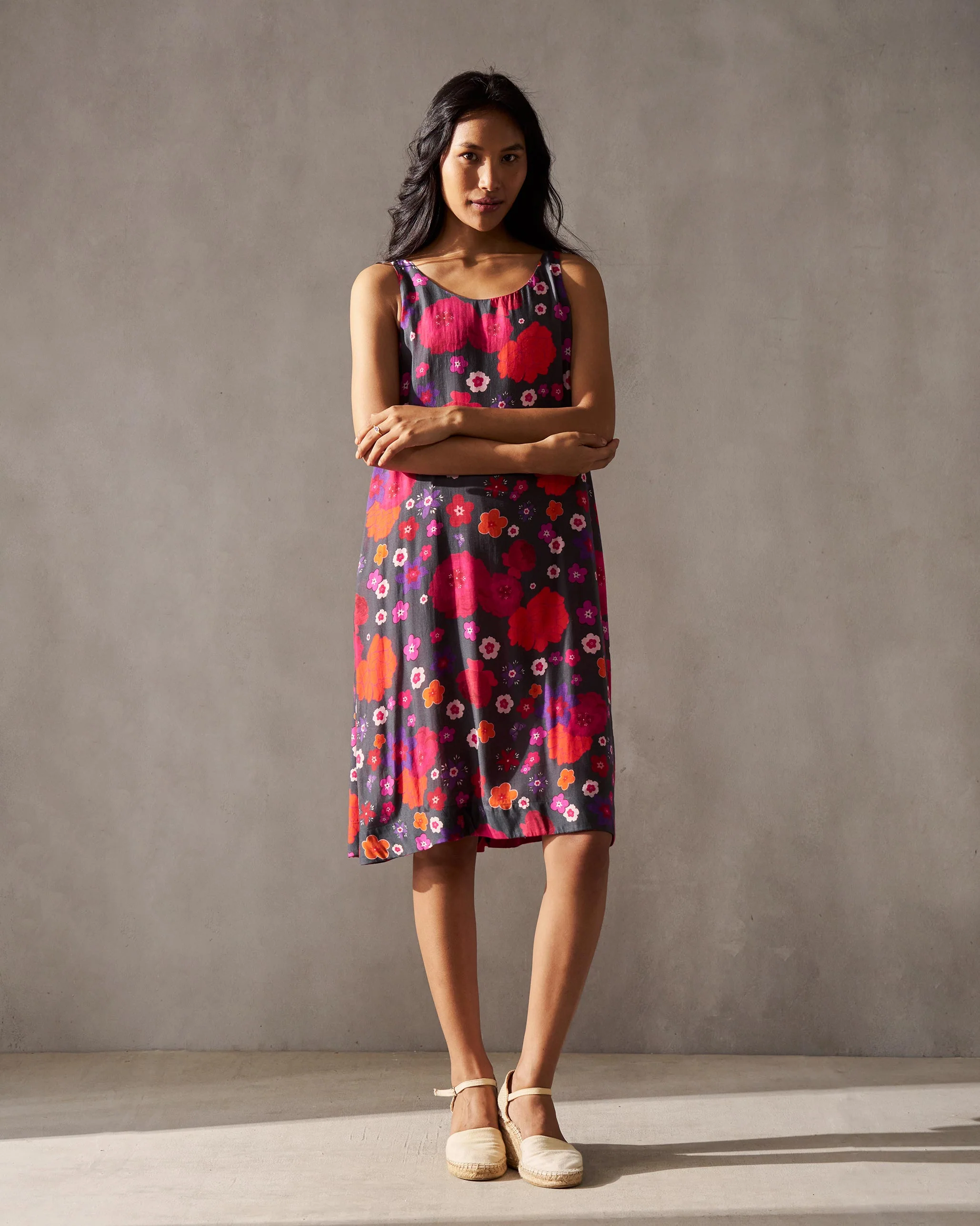 Swing Strappy Dress - Multi Color - Image 5
