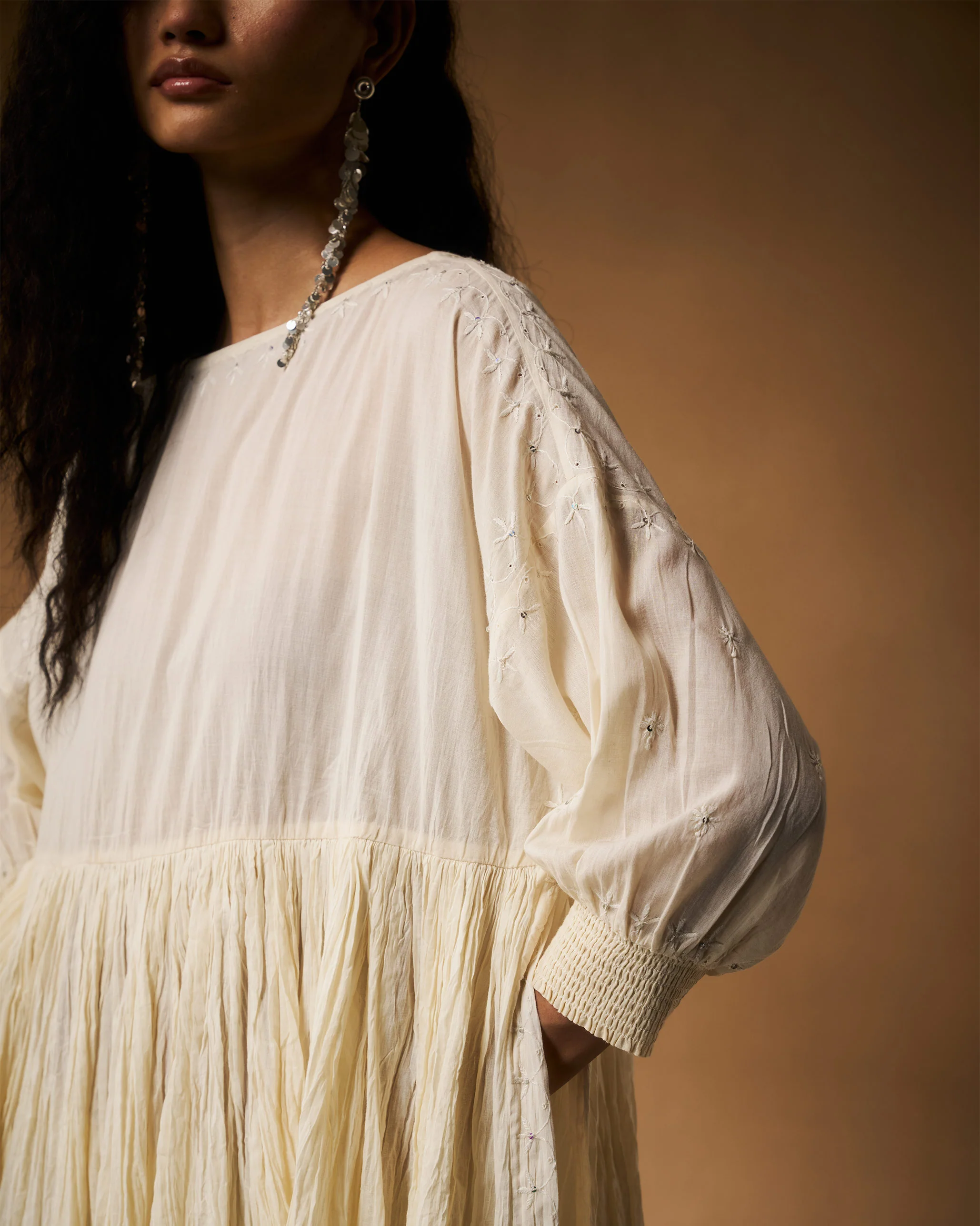 Taabir Top - Ivory Chikankari - Image 6