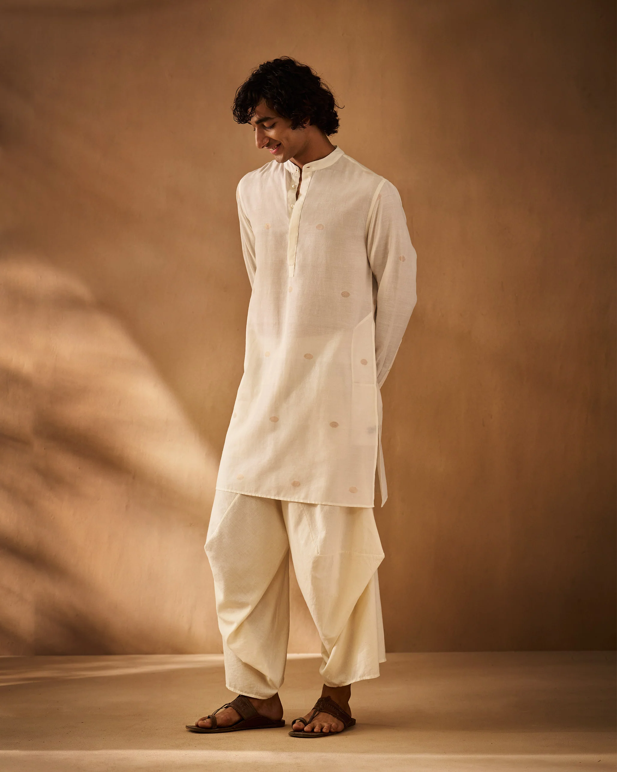 Tahir Kurta - Ivory - Image 3
