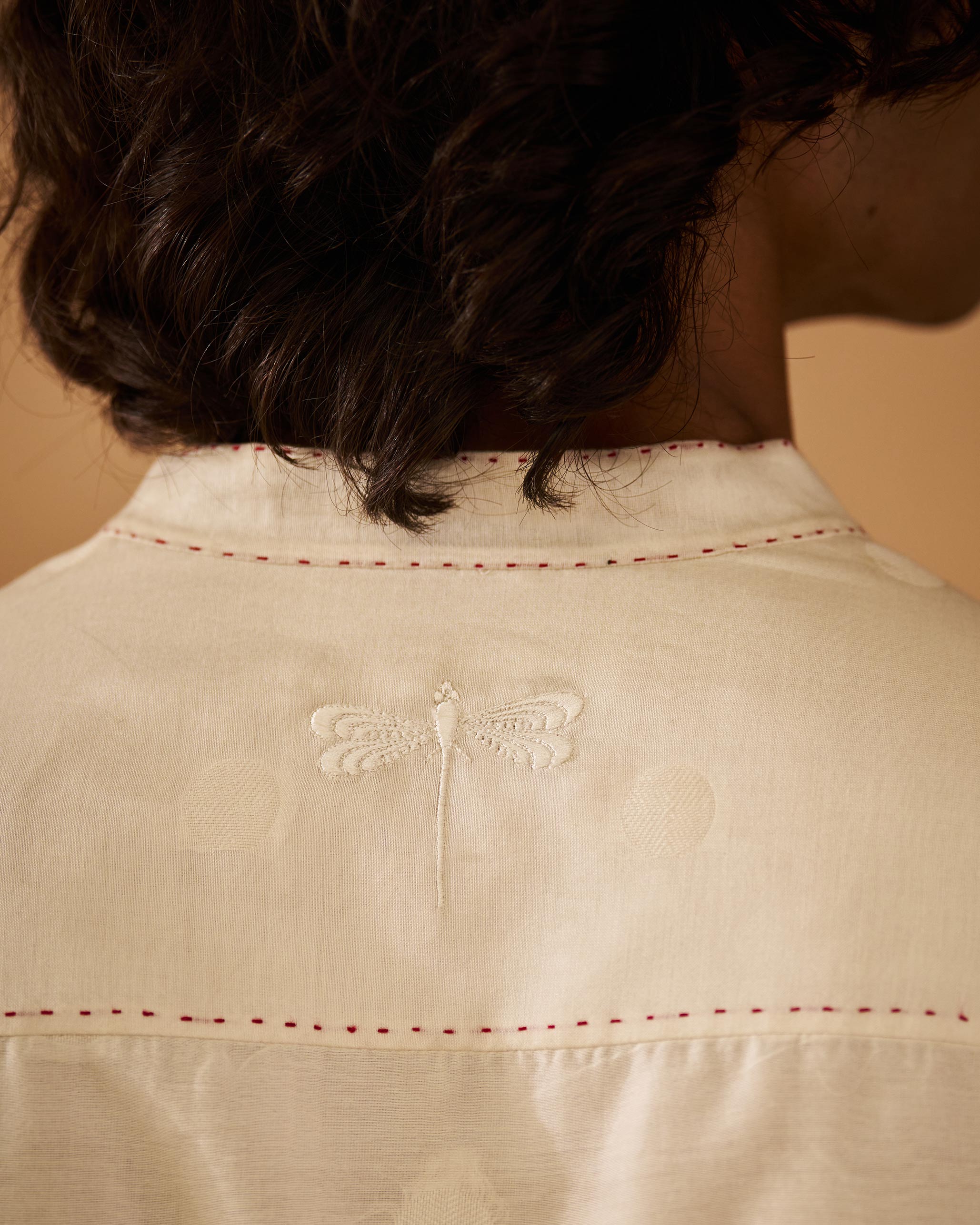 Talha Kurta - Ivory - Image 2