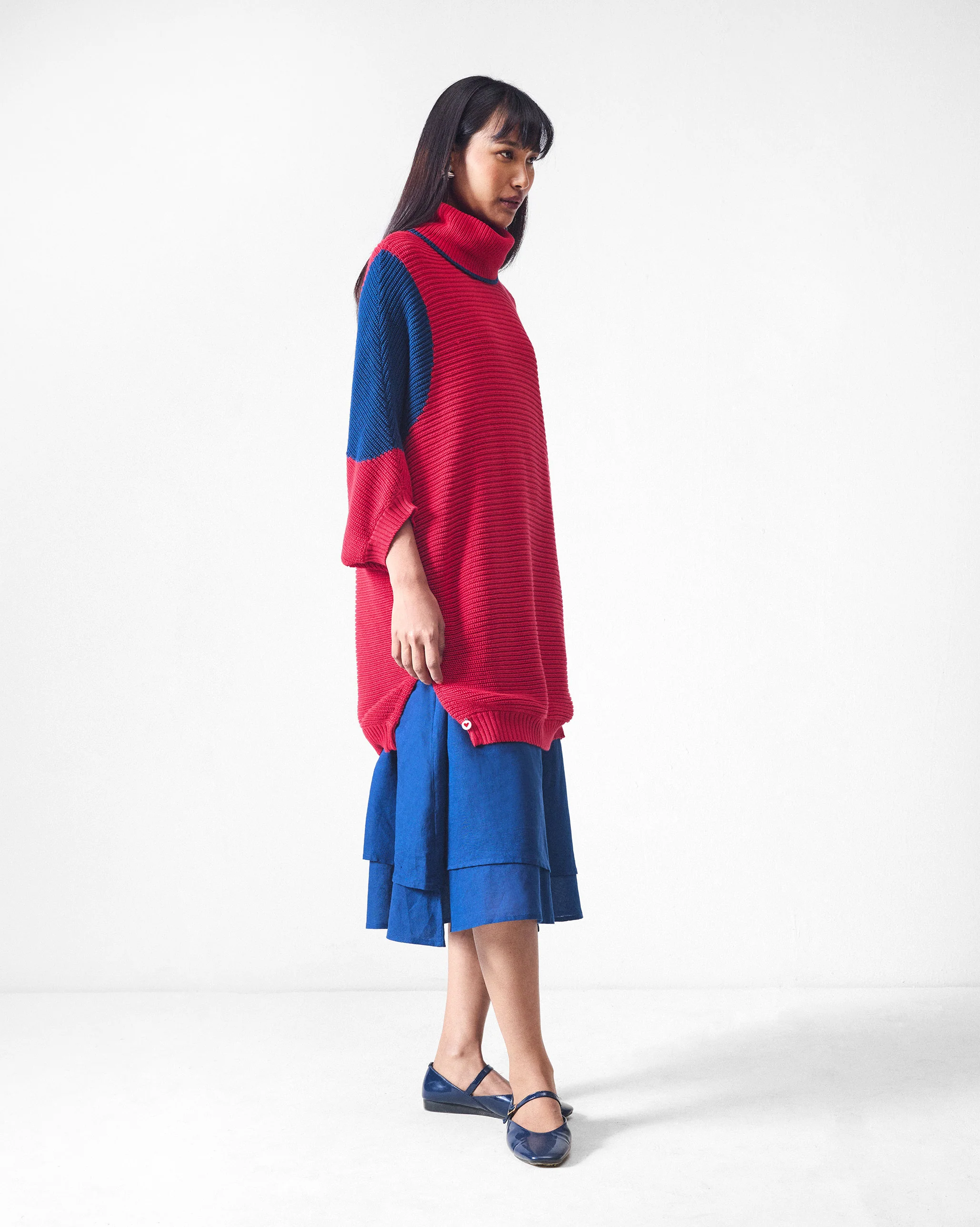 Tao Turtle Neck Sweater - Red - Image 2