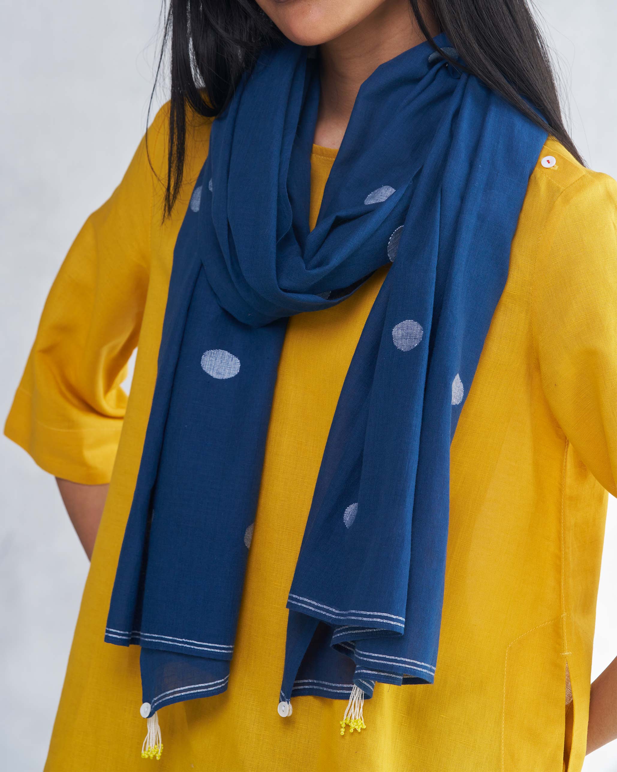 Tapas Scarf - Navy - Image 2