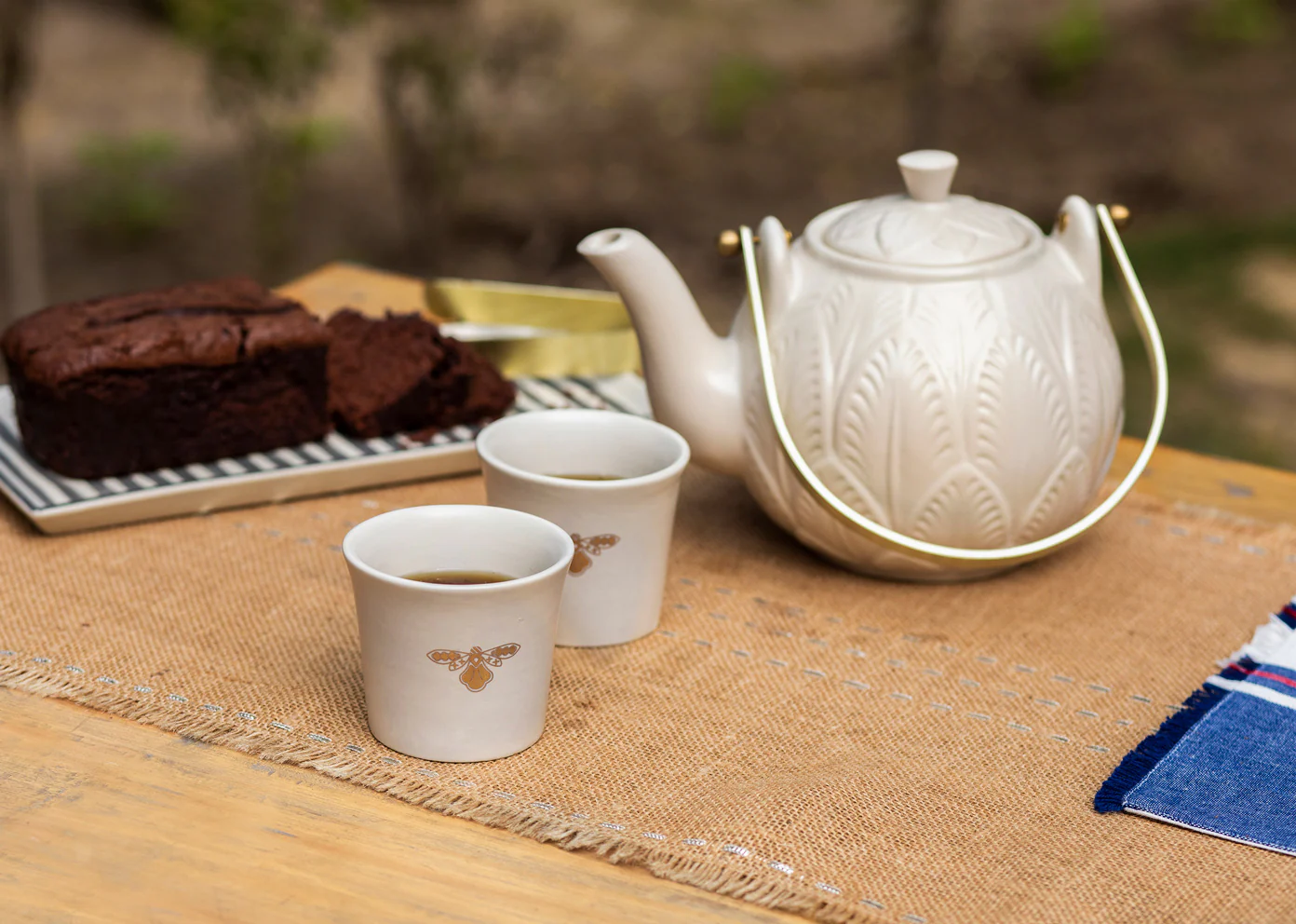 Teesta Teapot & Teacup Set - Image 3