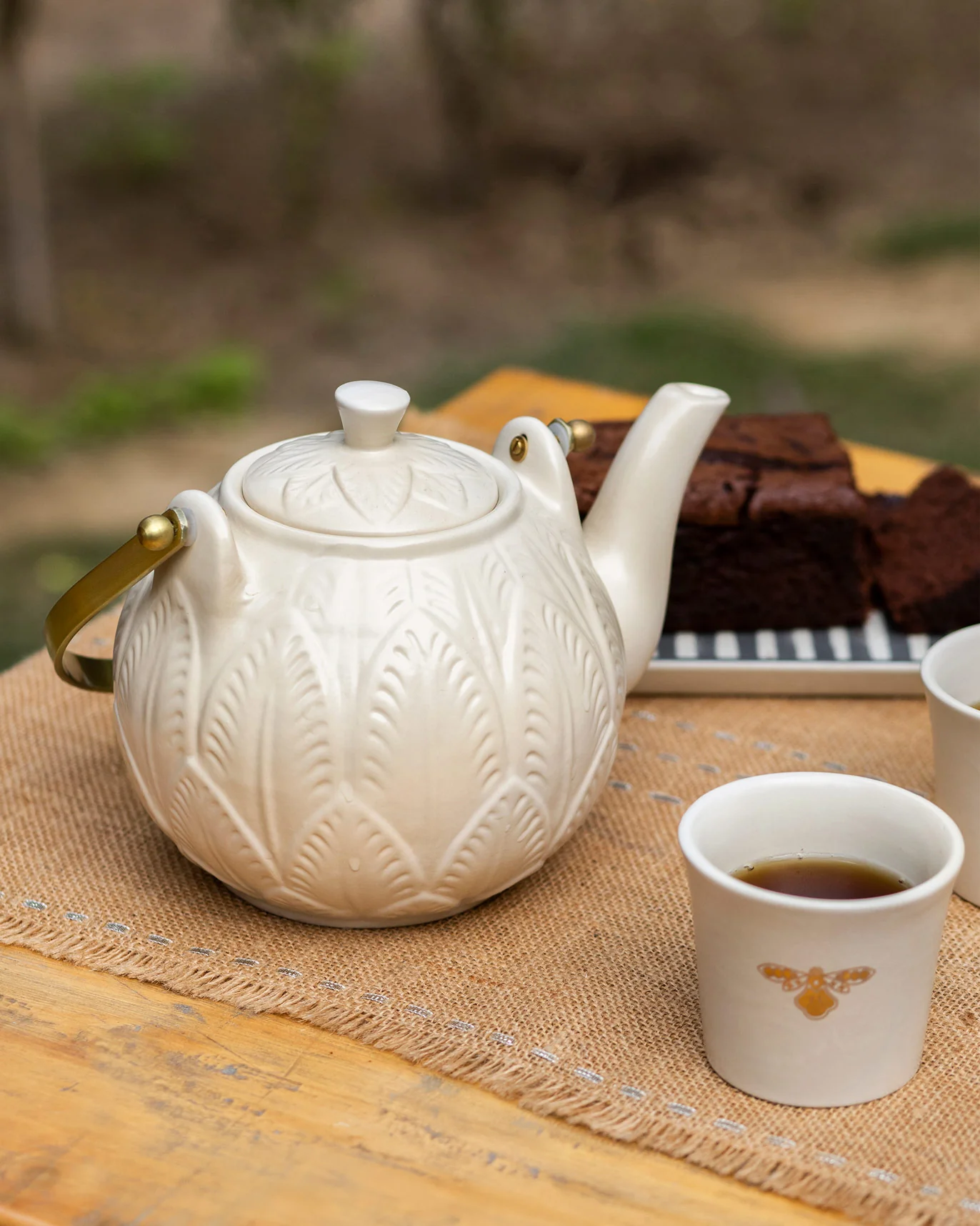 Teesta Teapot & Teacup Set - Image 4