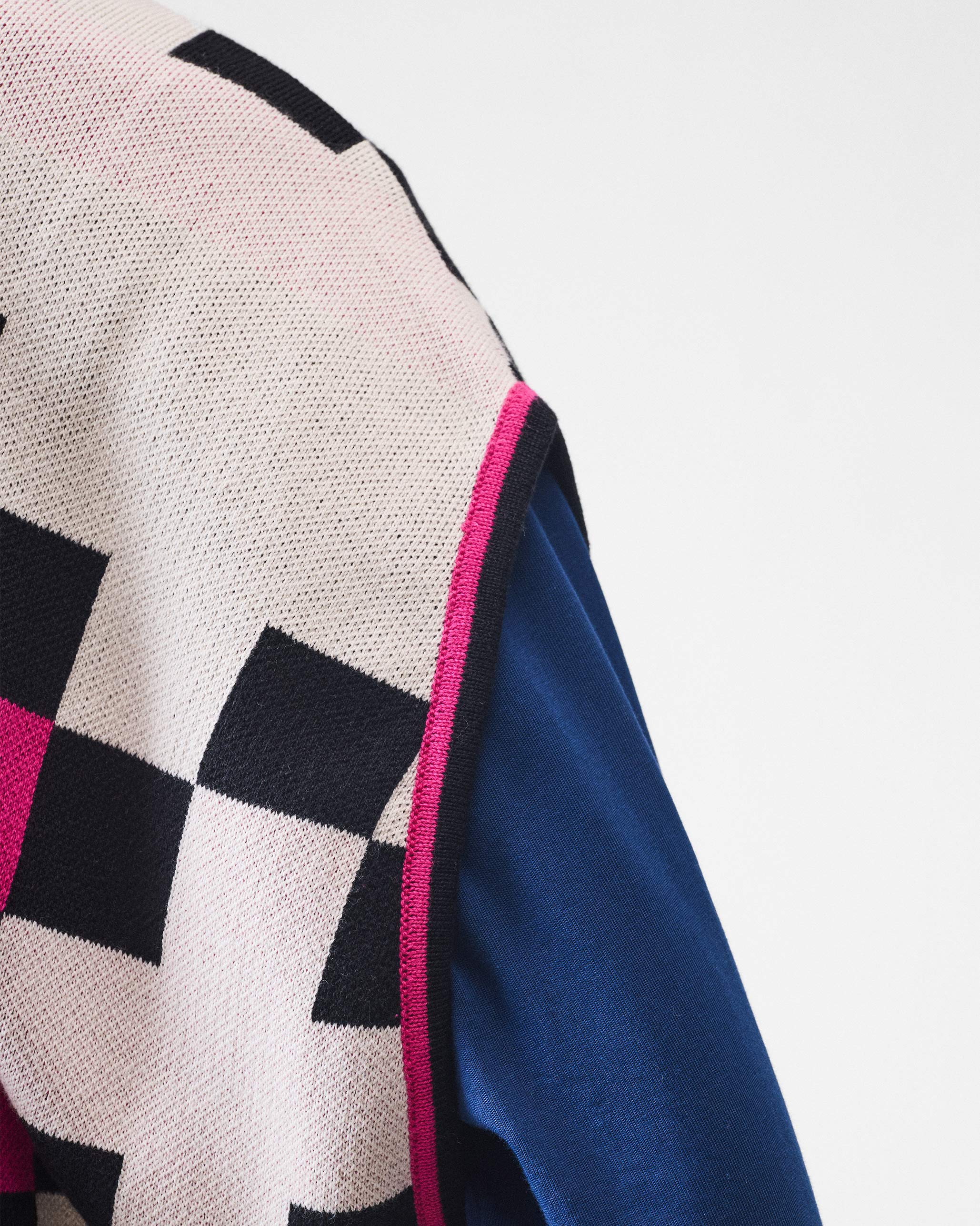 Tetris Sweater - Black & Ivory - Image 6
