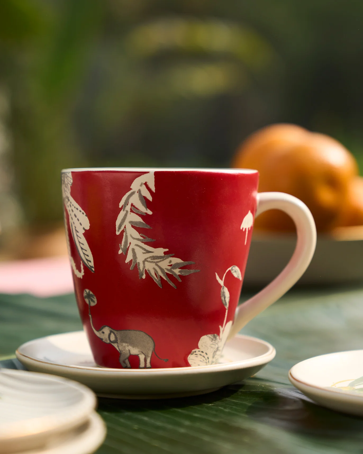 Thazin Conical Mug- Red - Image 3