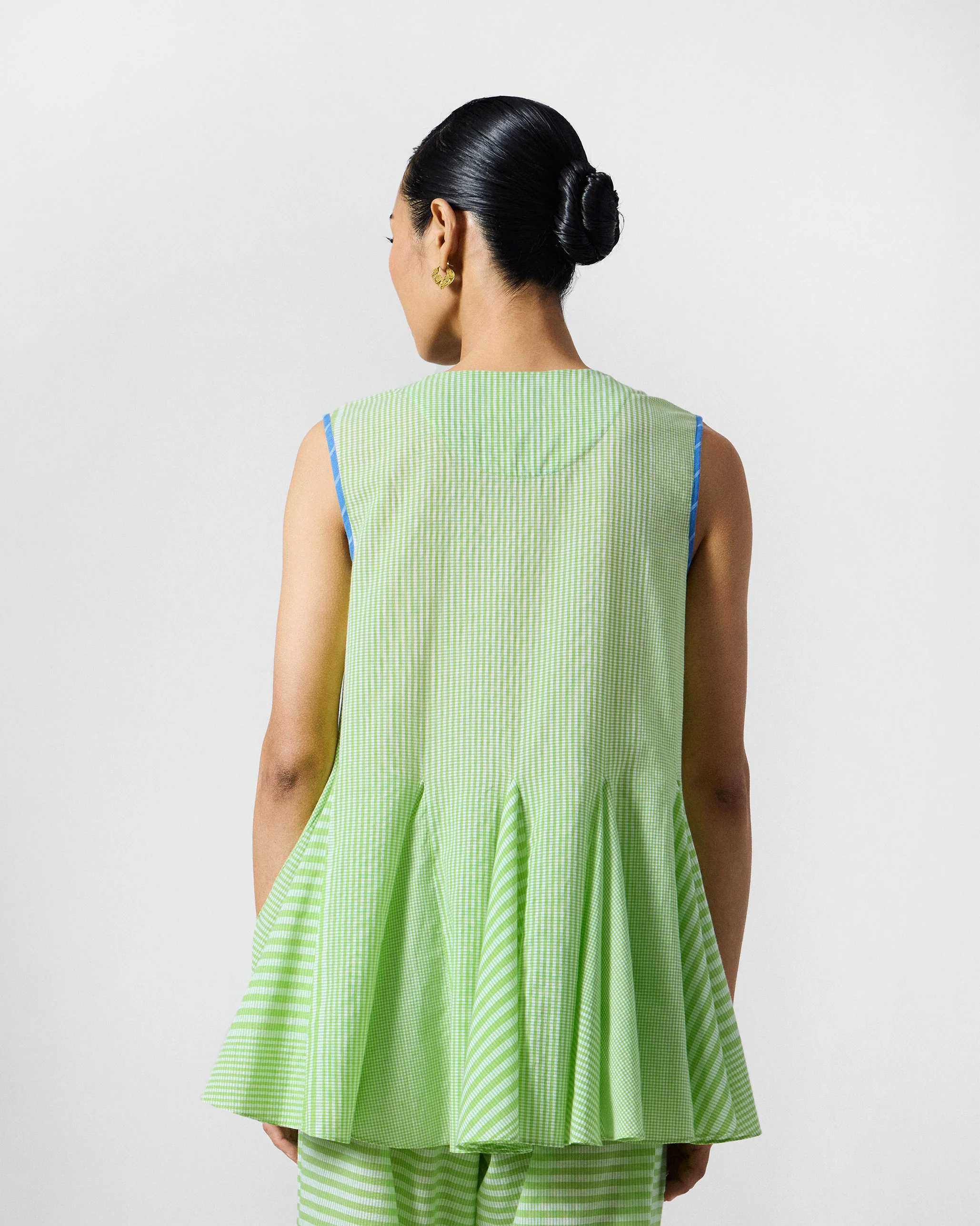 The Ayra Set - Green & White - Image 3