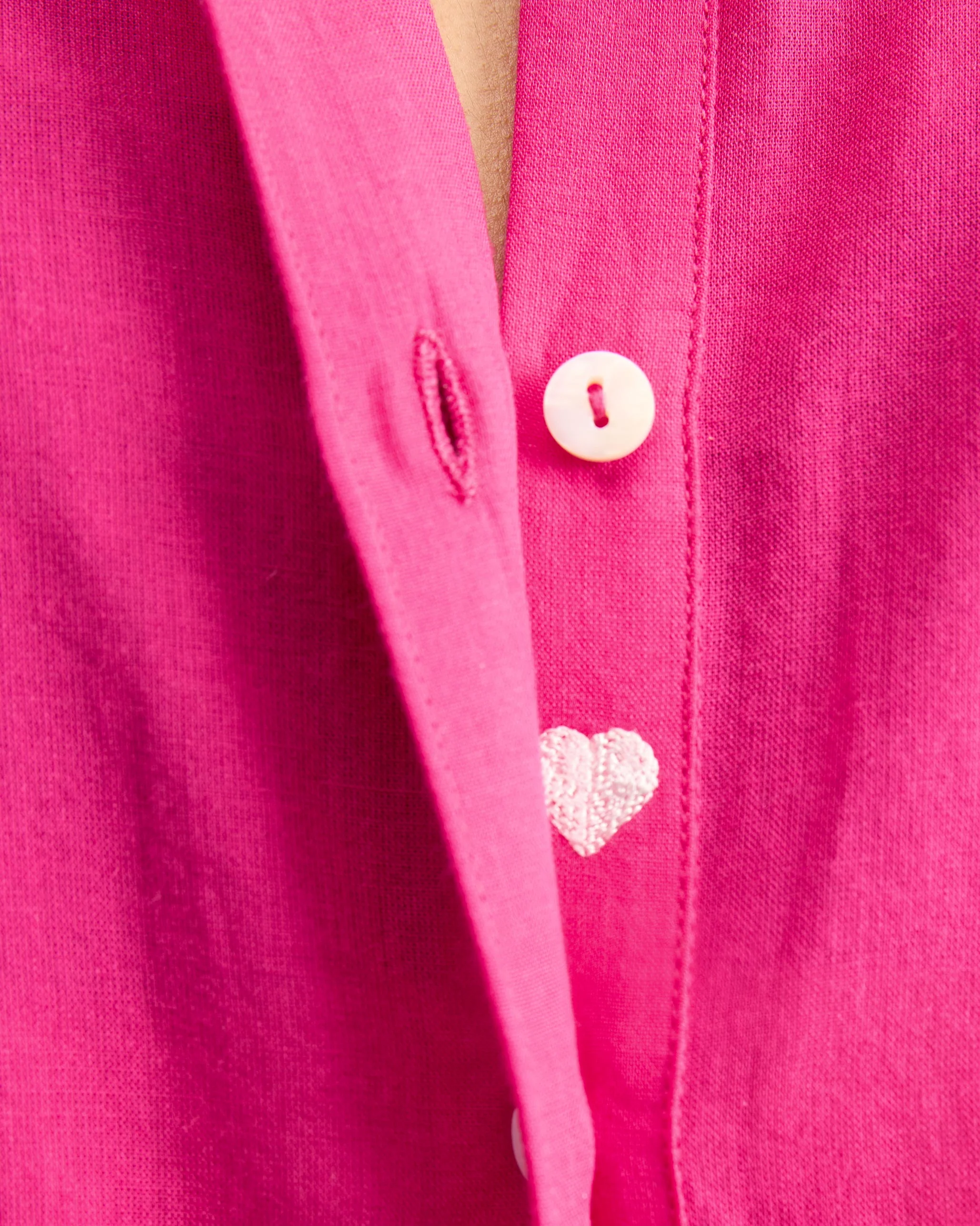The Basic Long Kurta Set - Fuchsia - Image 5