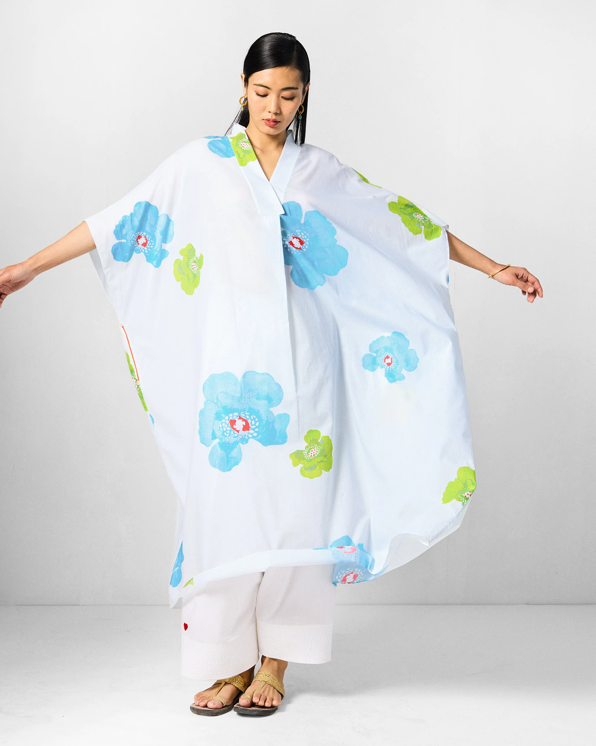 The Bea Kaftan Set - Multicolour - Image 3