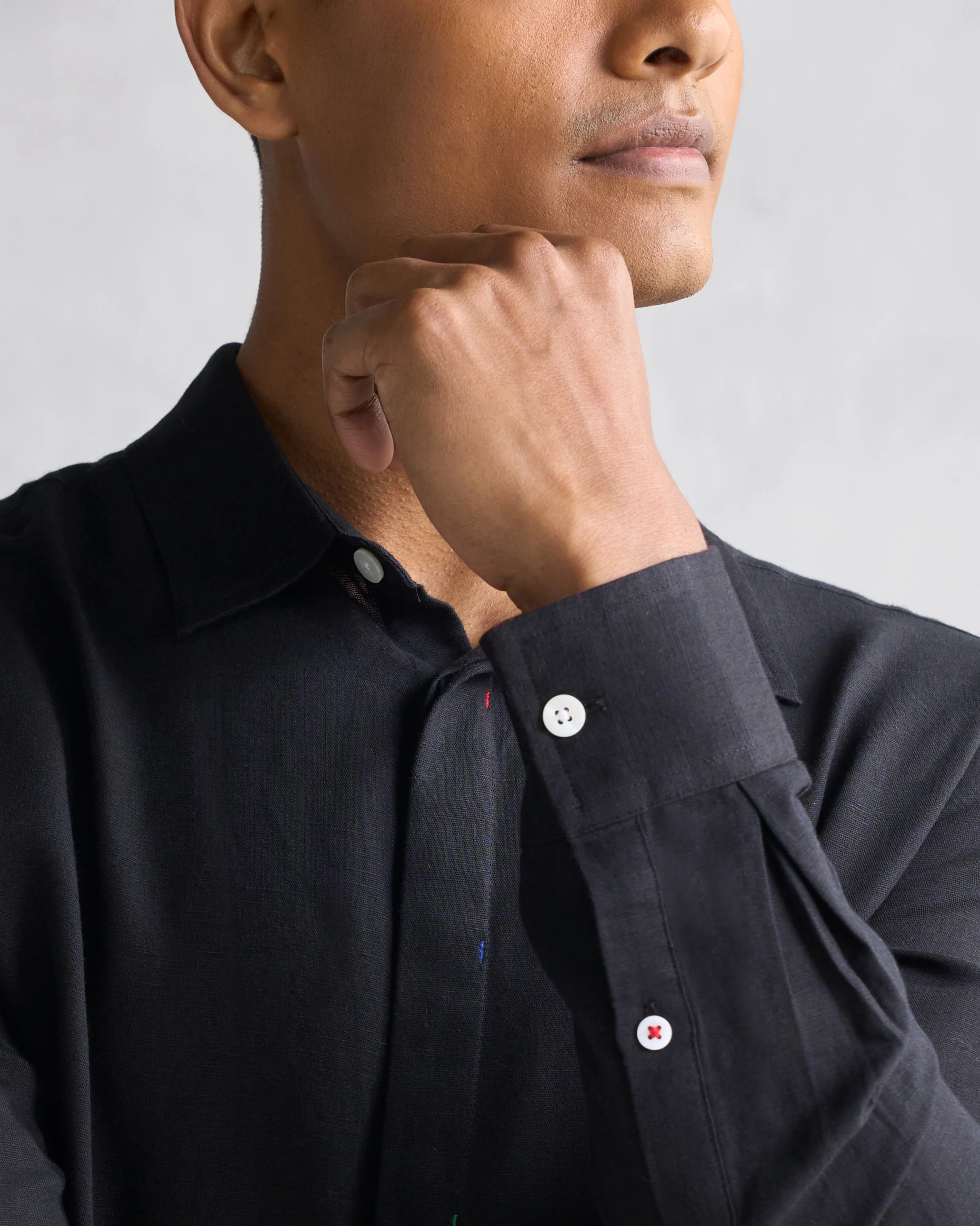 The Captain Shirt - Black - Image 2