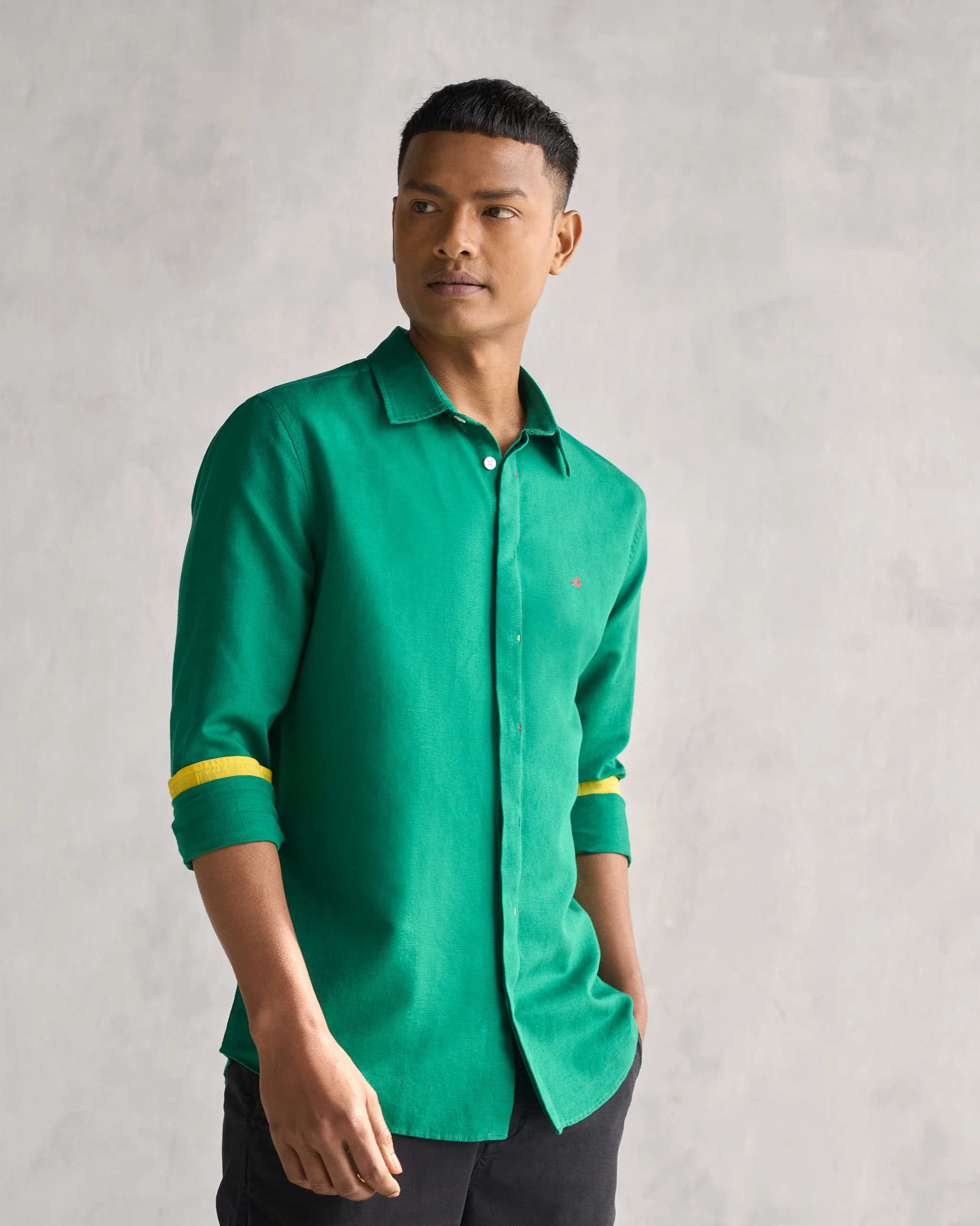 The Captain Shirt - Green - Image 7