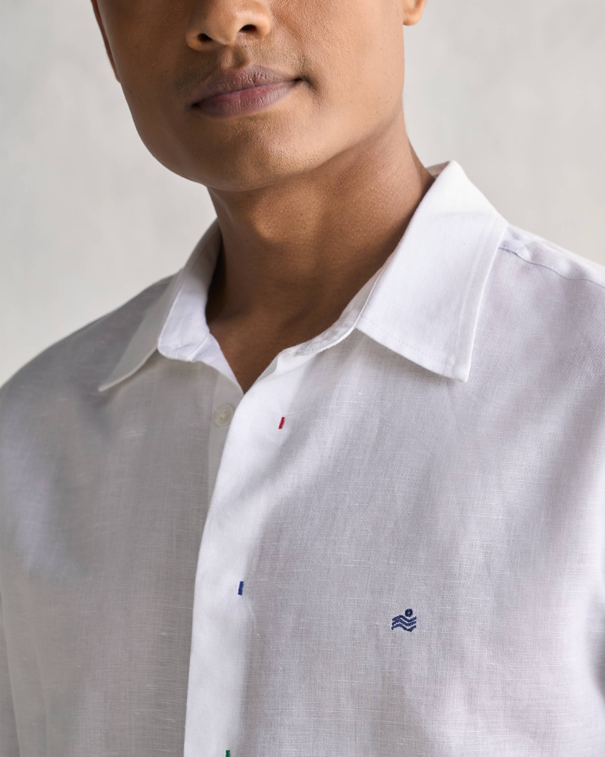 The Captain Shirt - White - Image 3