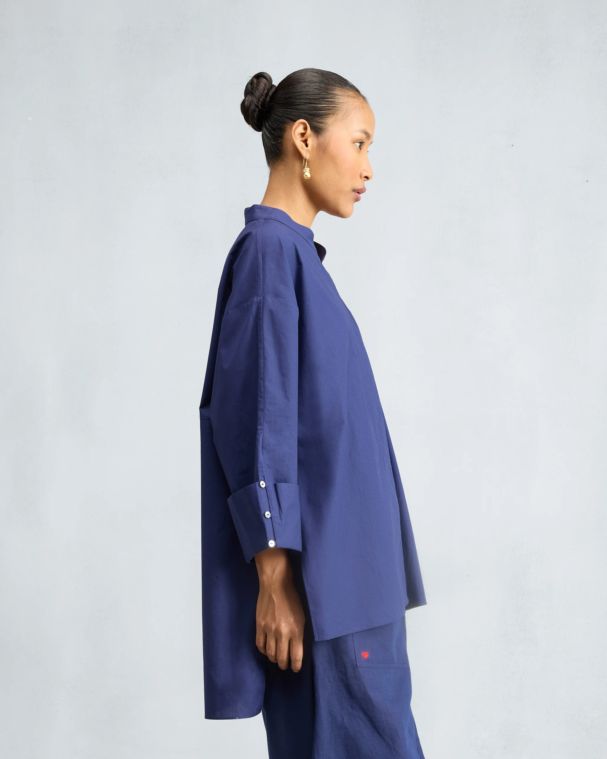 The Cirrus Shirt Set - Ink Blue - Image 2