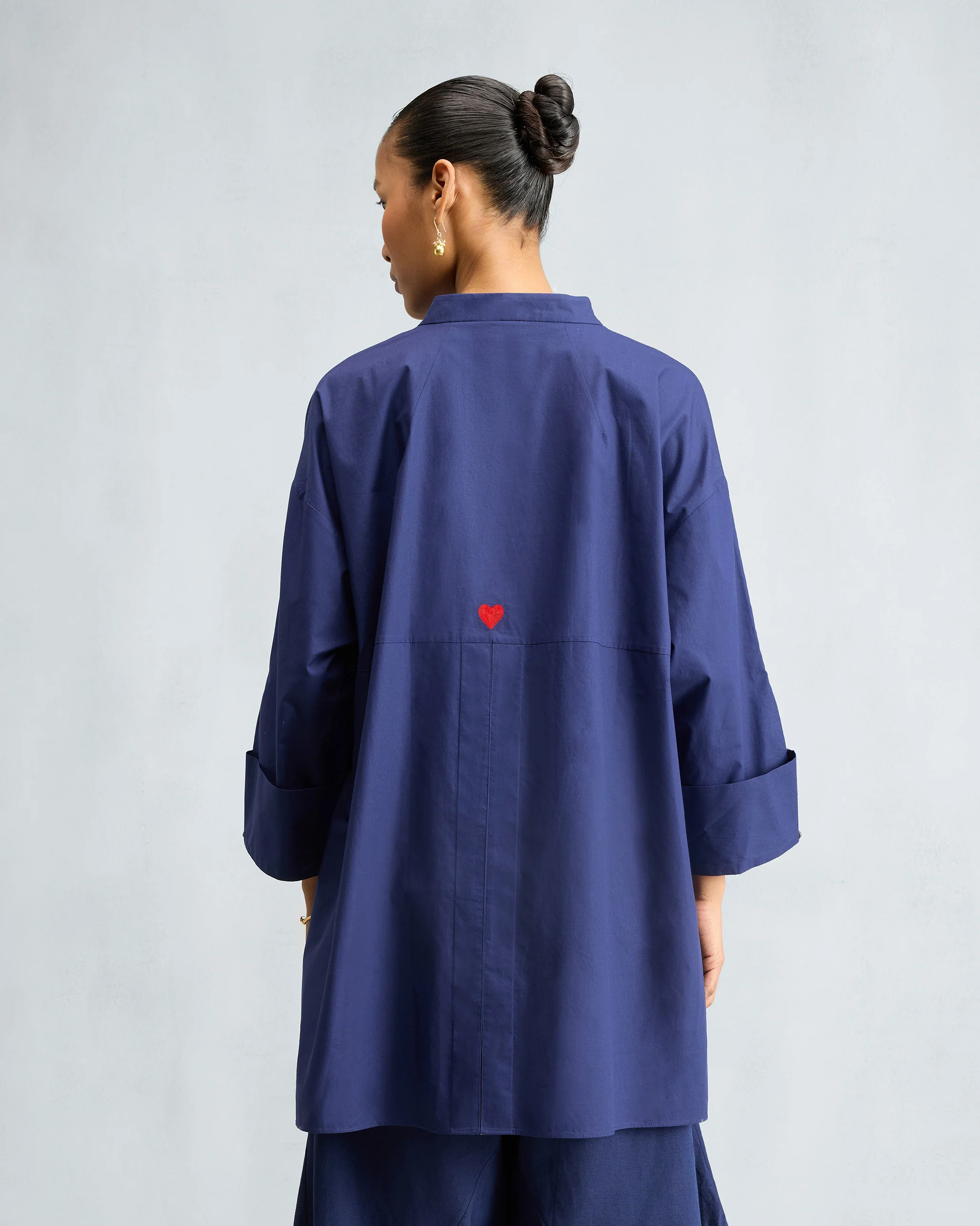 The Cirrus Shirt Set - Ink Blue - Image 3