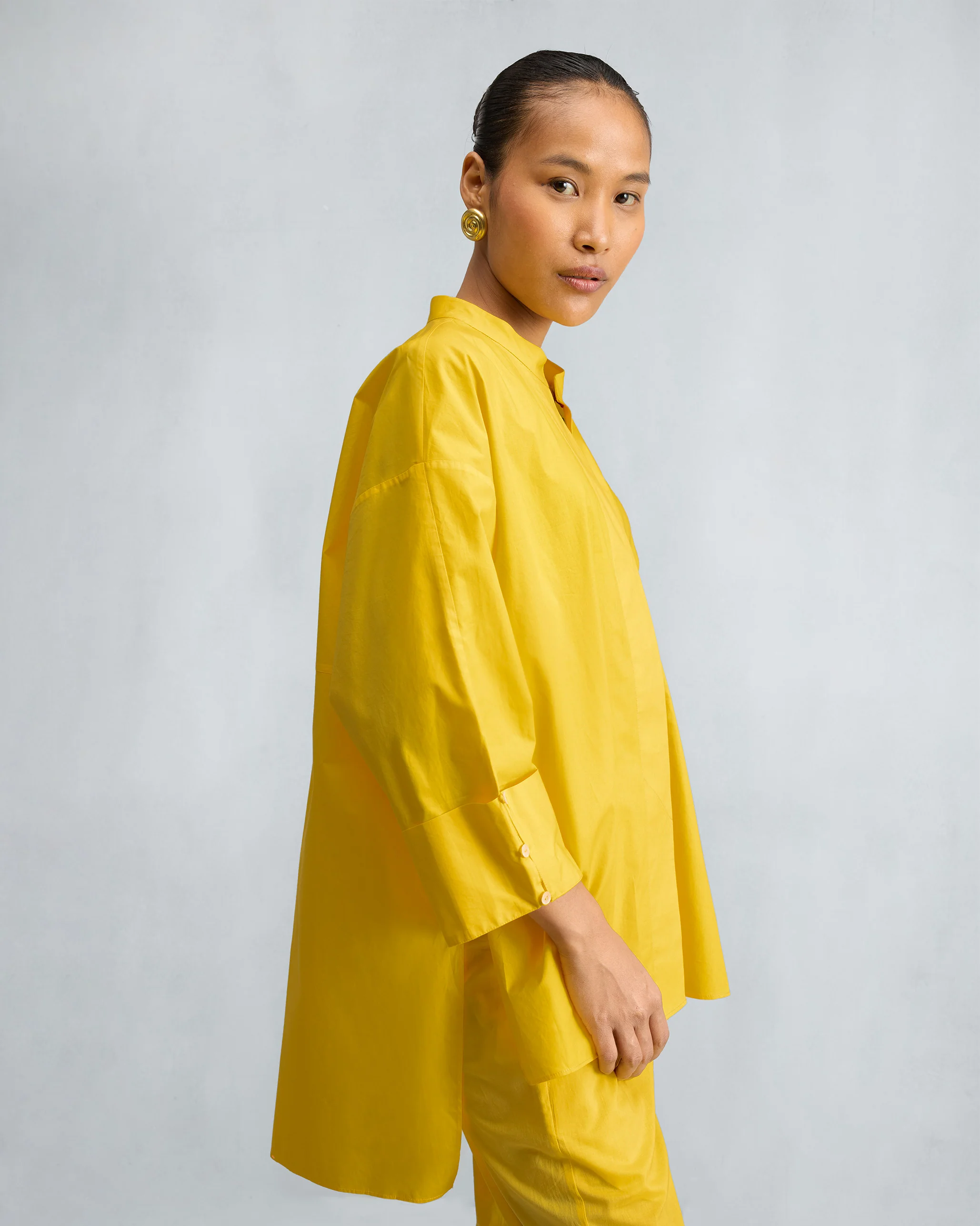 The Cirrus Shirt Set - Yellow - Image 2