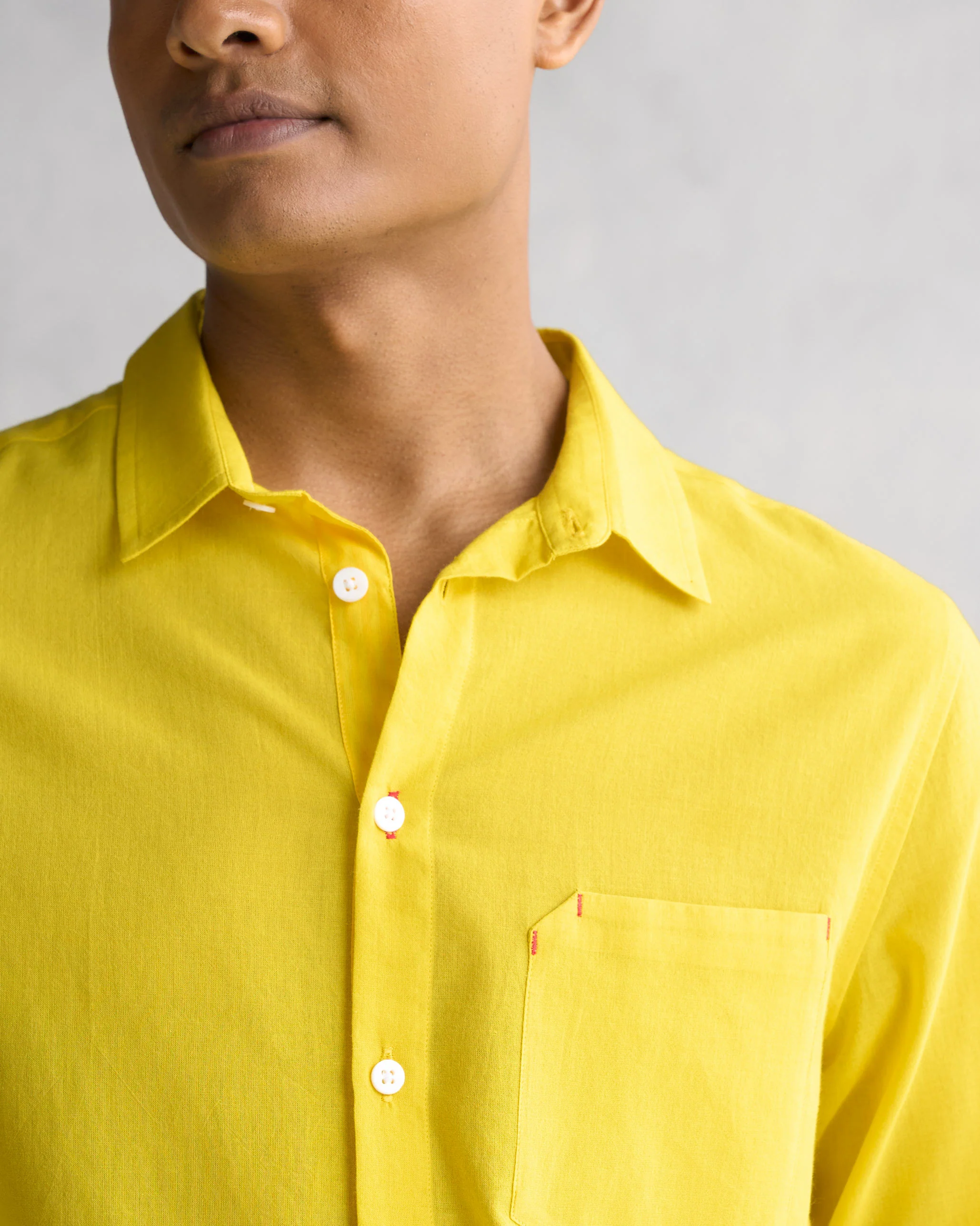 The Everyday Shirt - Yellow - Image 3