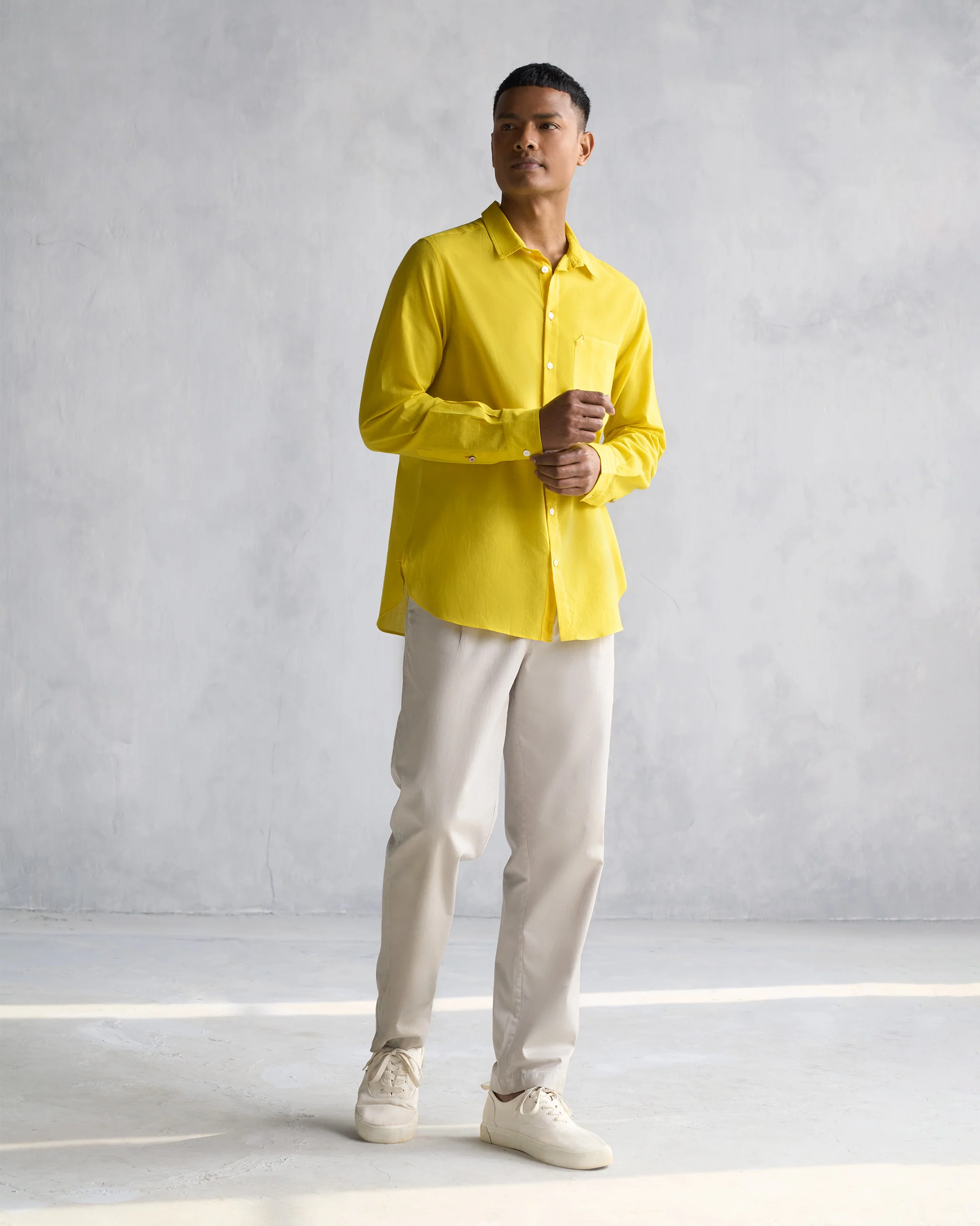 The Everyday Shirt - Yellow - Image 6