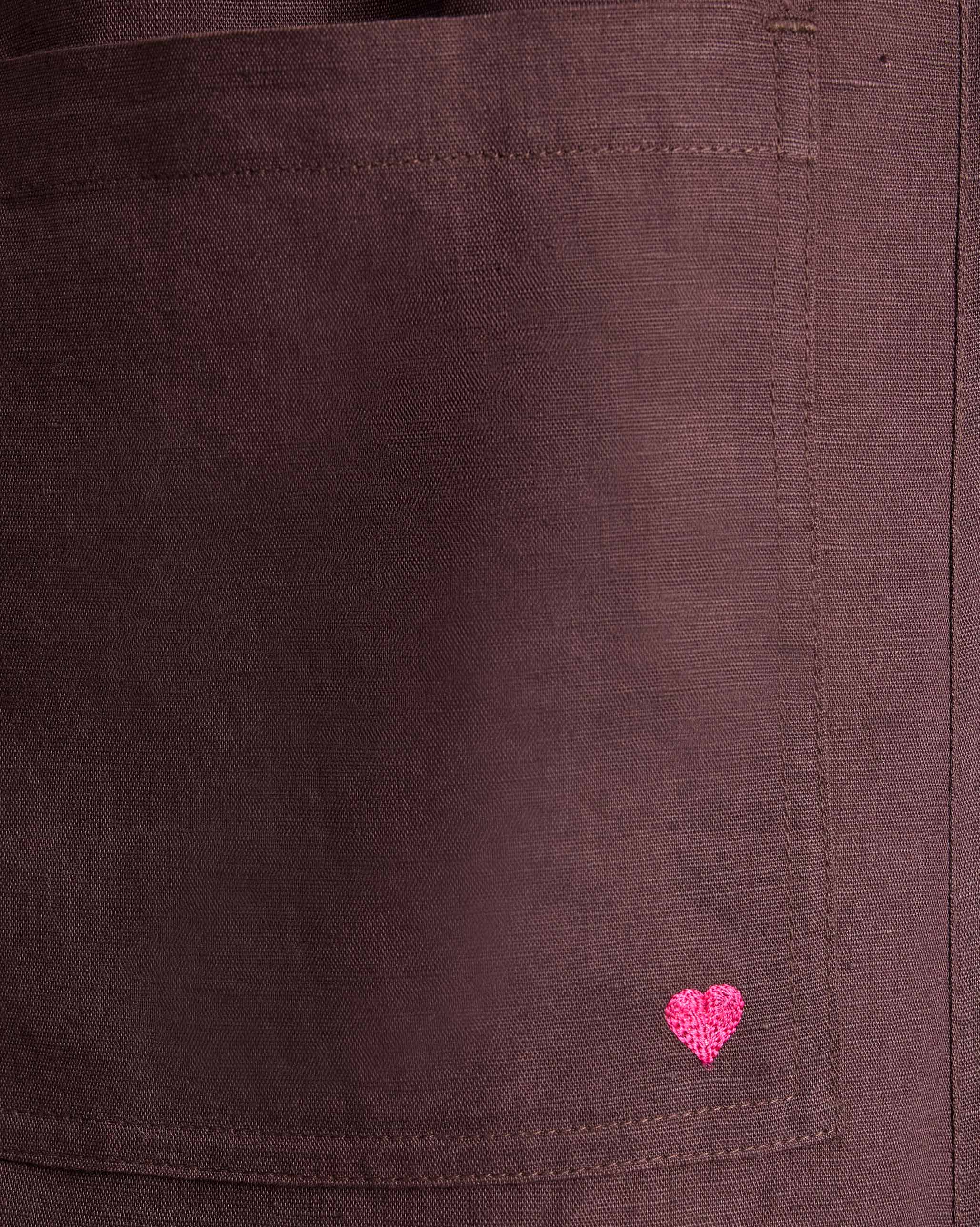 The High Slit Top Set - Chocolate Plum - Image 6