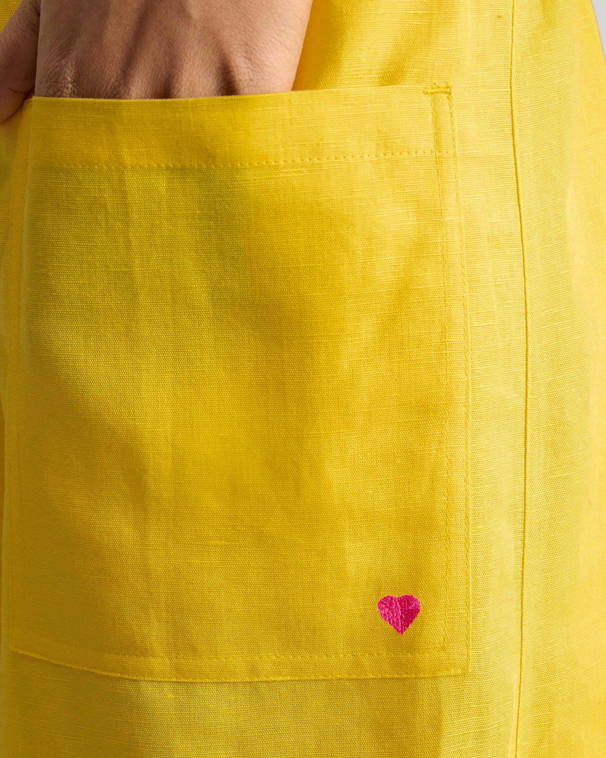 The High Slit Top Set - Yellow - Image 6