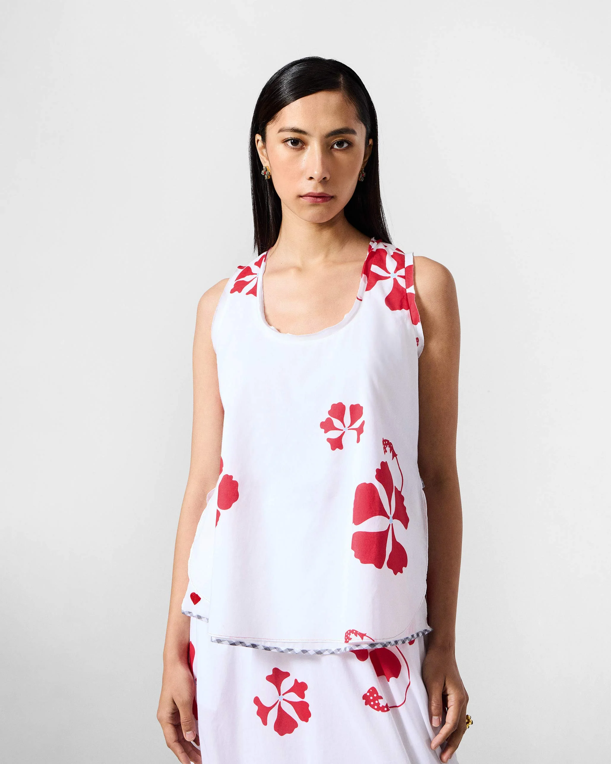 The Kiva Set - White & Red Printed - Image 5