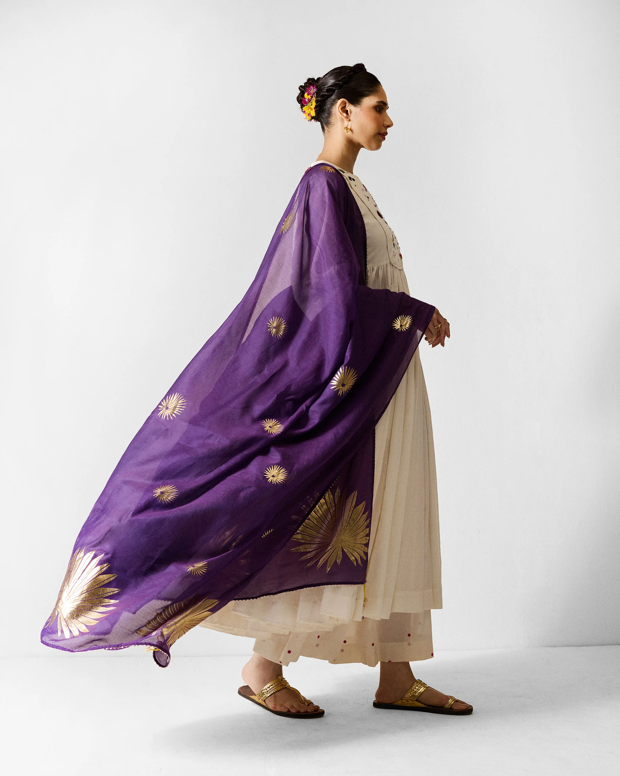 The Kosi Kurta Set - Ivory - Image 8