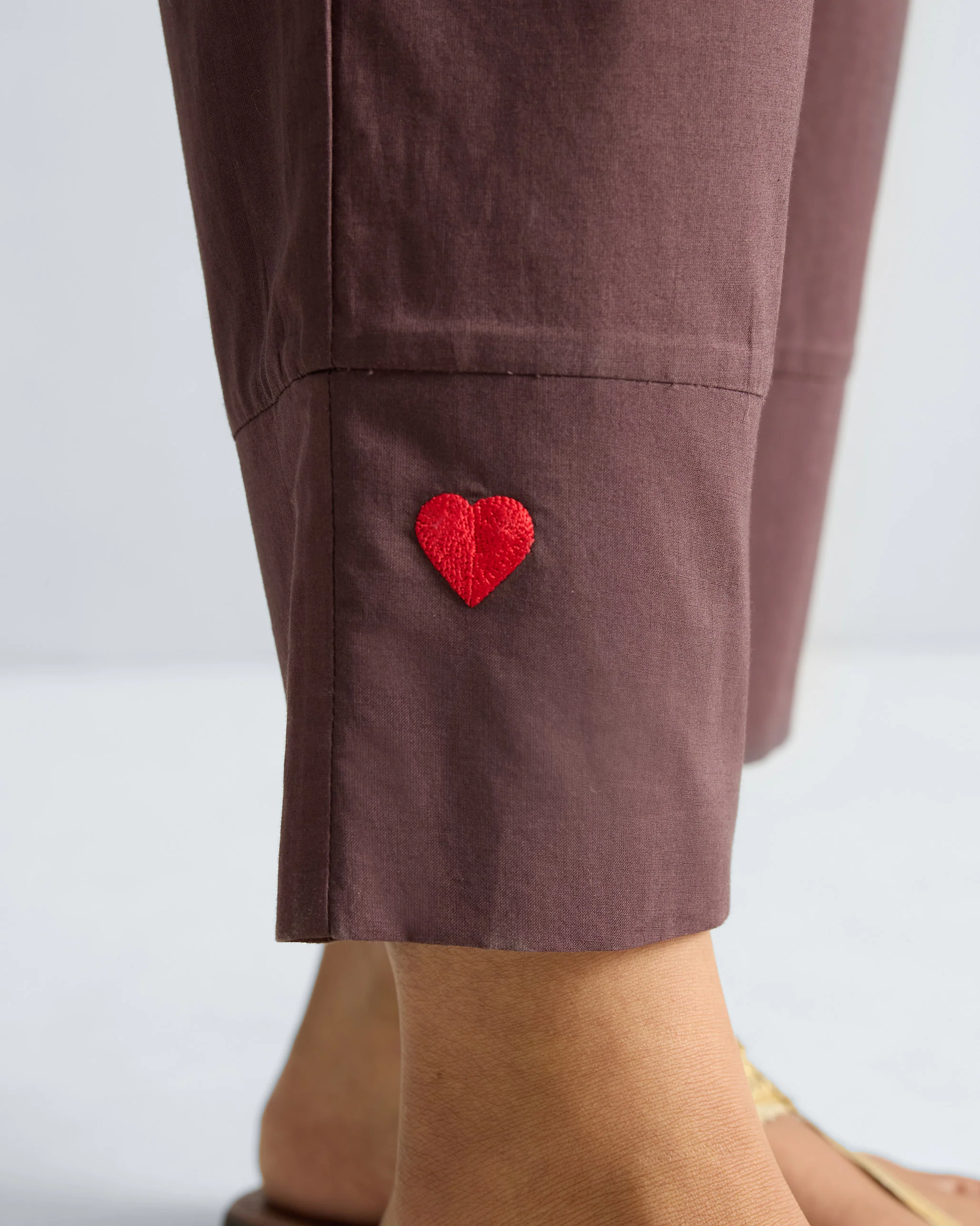 The Lazy Sunday Tunic Set - Chocolate Plum - Image 6