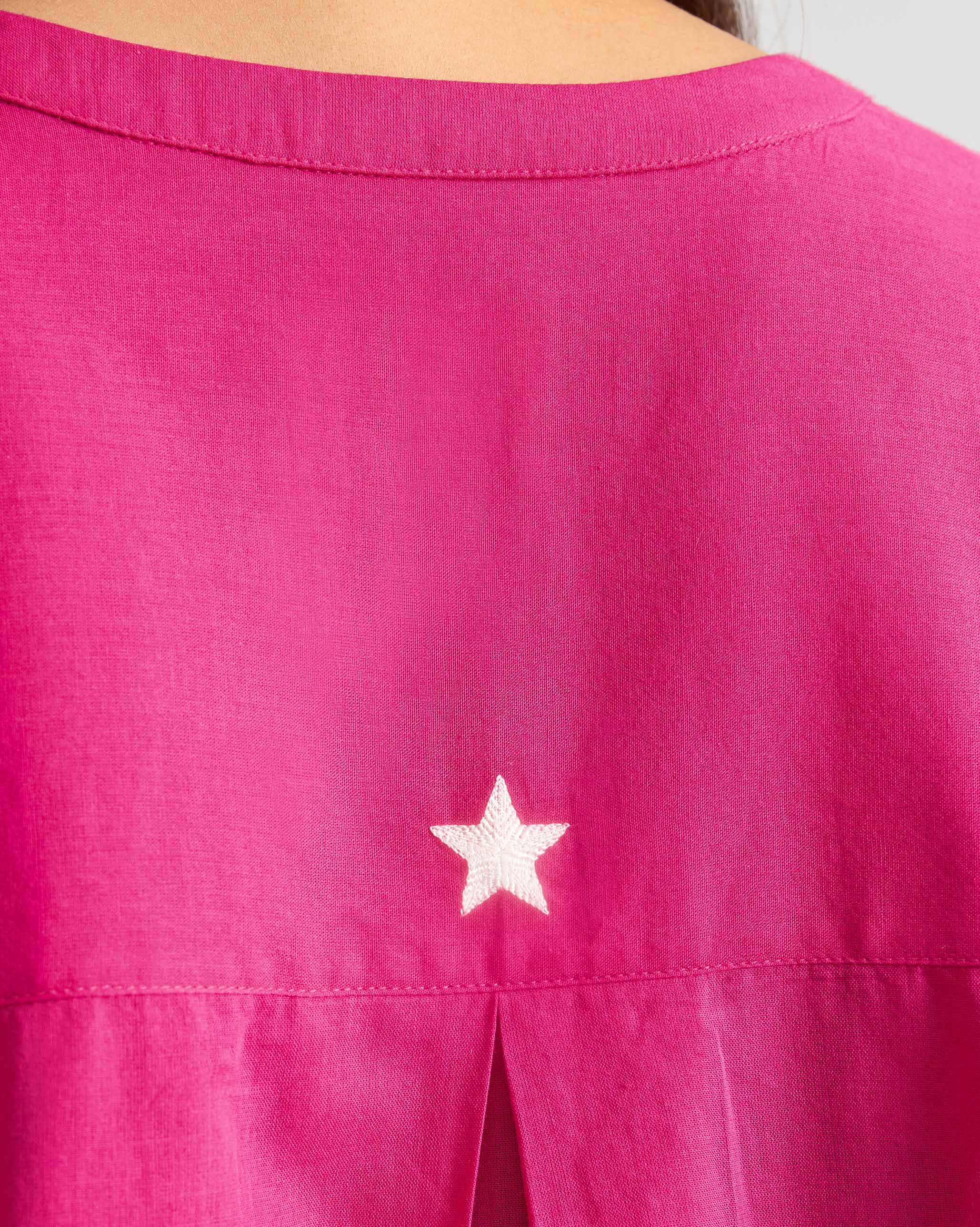 The Lazy Sunday Tunic Set - Fuchsia - Image 4