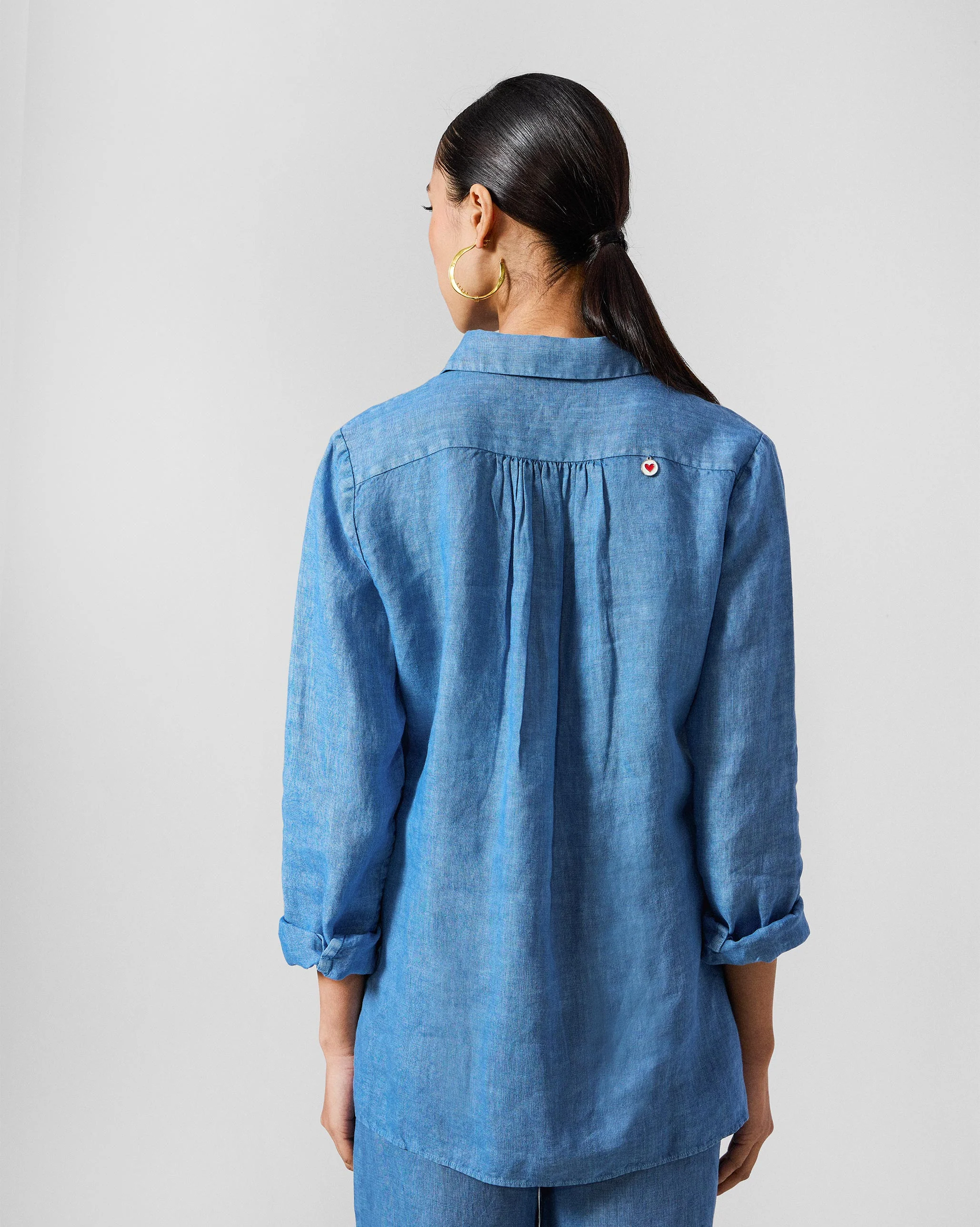 The Mati Shirt Set - Blue - Image 2