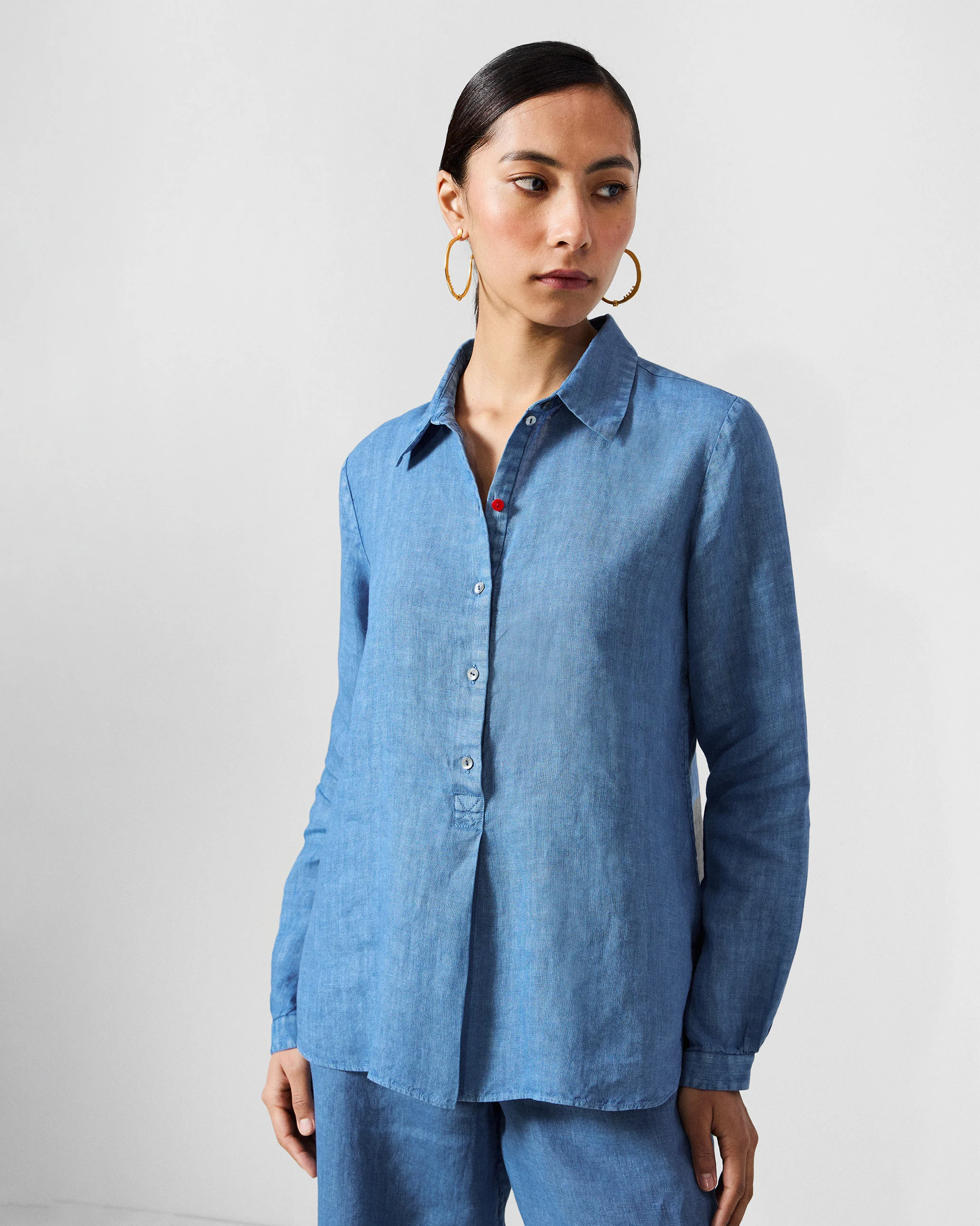 The Mati Shirt Set - Blue - Image 5