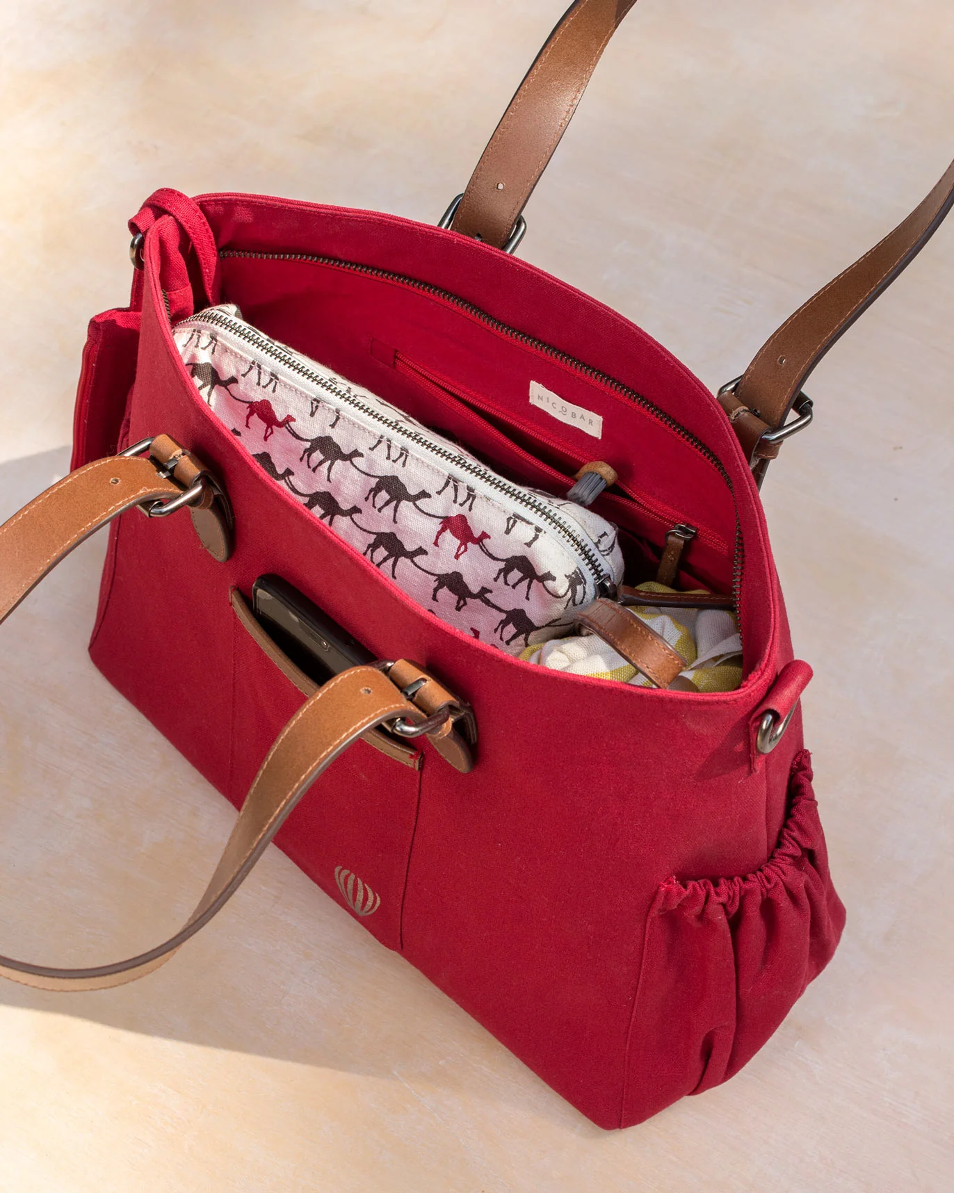 The Perfect Work Bag - Red - Image 5