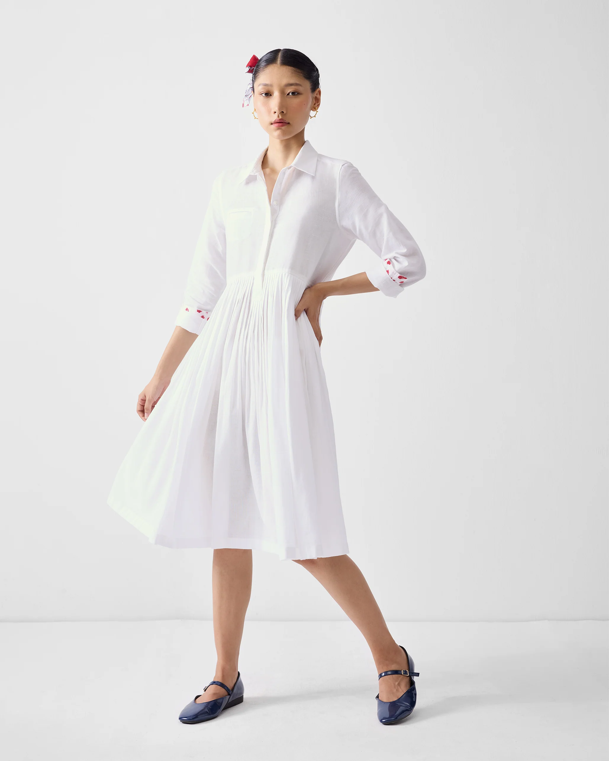 The Saviour Dress - White - Image 2